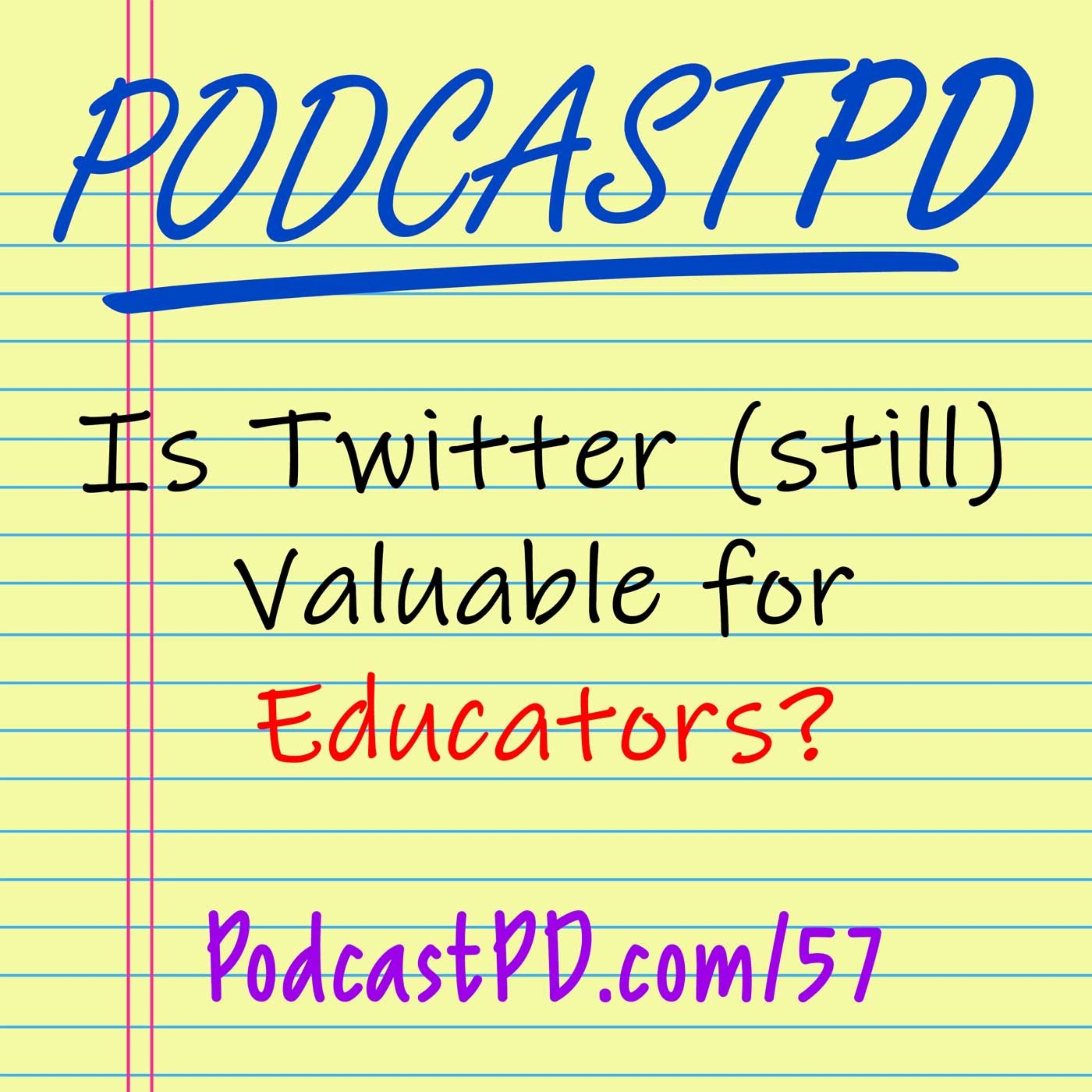 Is Twitter (still) Valuable for Educators? - PPD057 Image