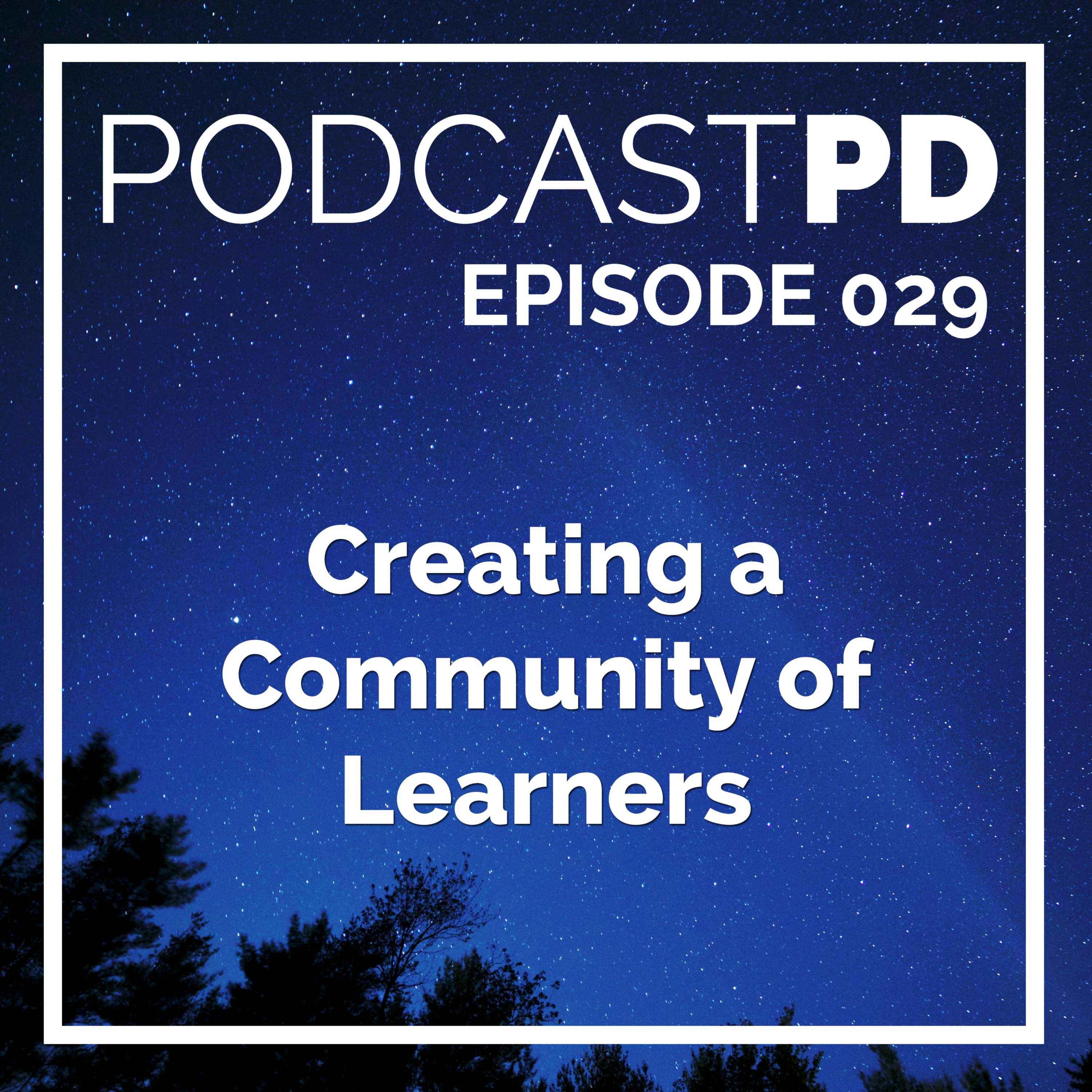 Creating a Community of Learners - PPD029 Image