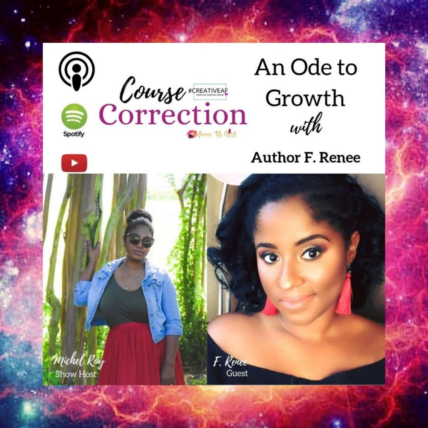 Course Correction: An Ode to Growth with Author F. Renee