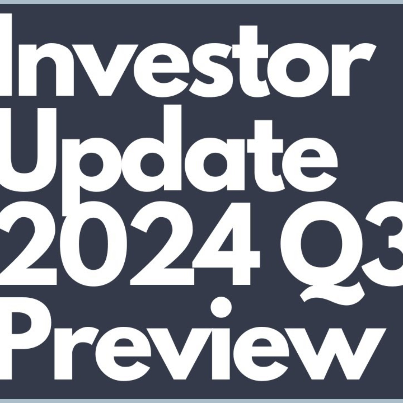 Q3 2024 Investment Outlook: Navigating Interest Rates, Real Estate Trends, and Key Market Insights