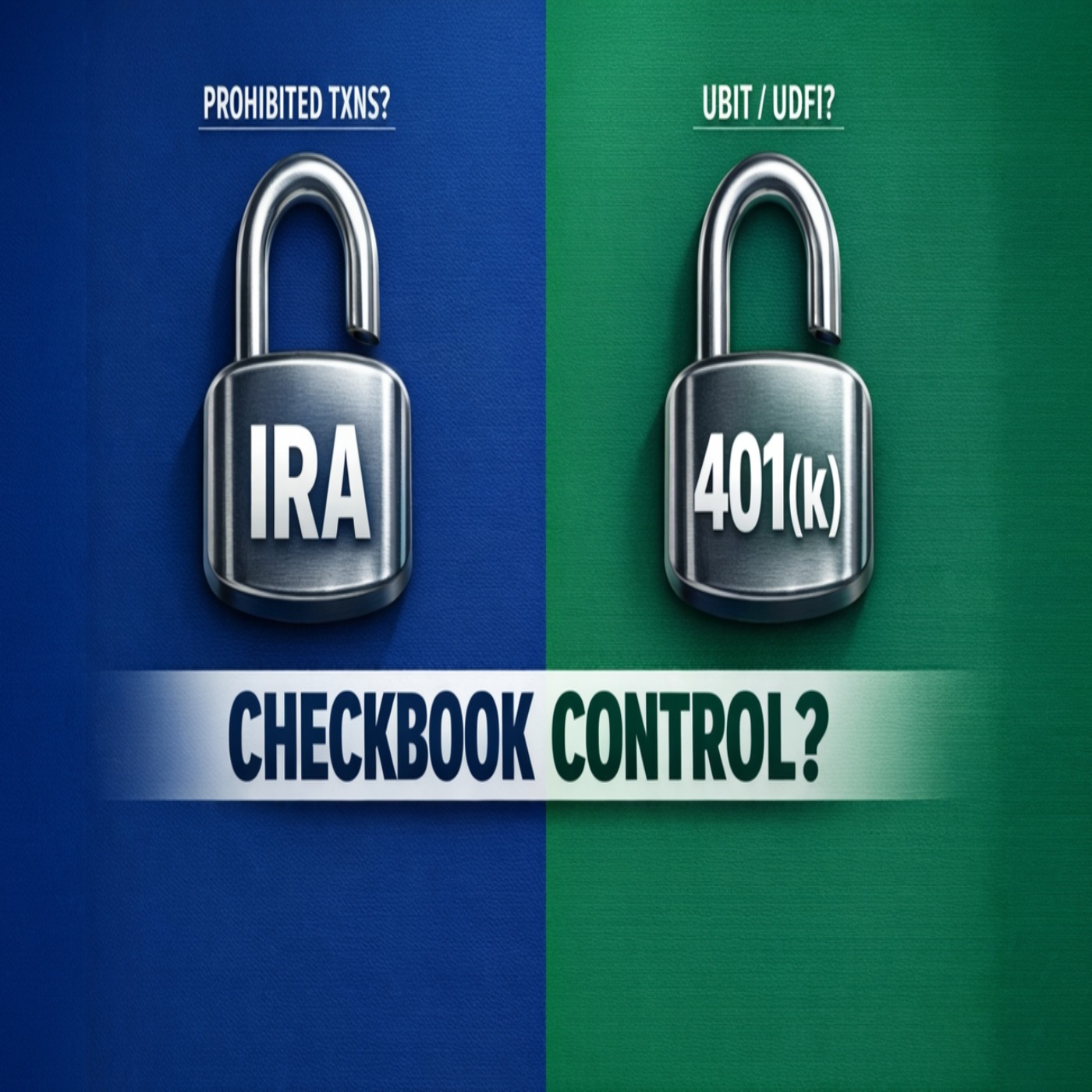 Self-Directed IRA vs Solo 401(k): Checkbook Control, Prohibited Transactions, and UBIT/UDFI Explained
