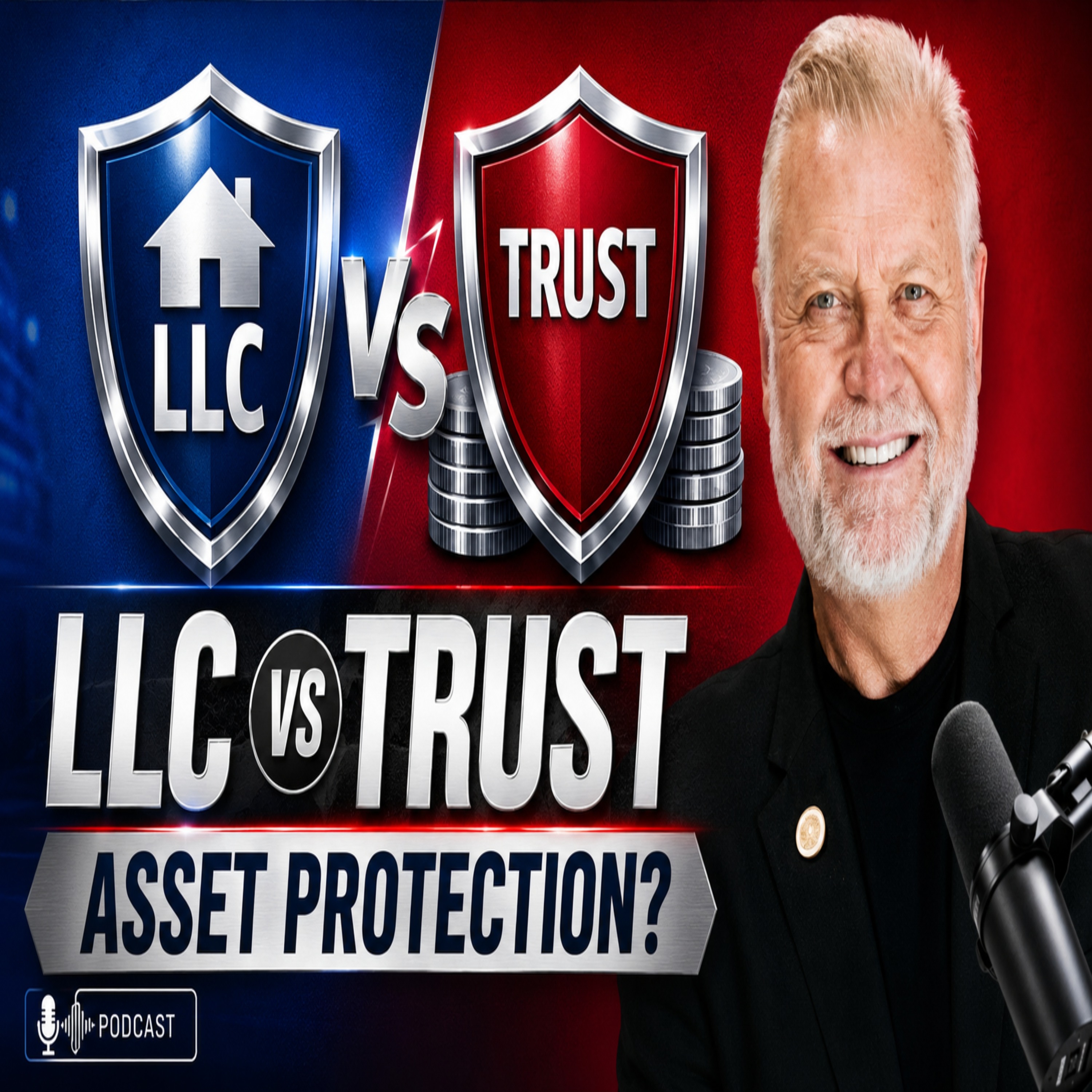 Asset Protection for Accredited Investors: LLCs, Holding Companies, and Hybrid Trusts w Doug Lodmell episode artwork