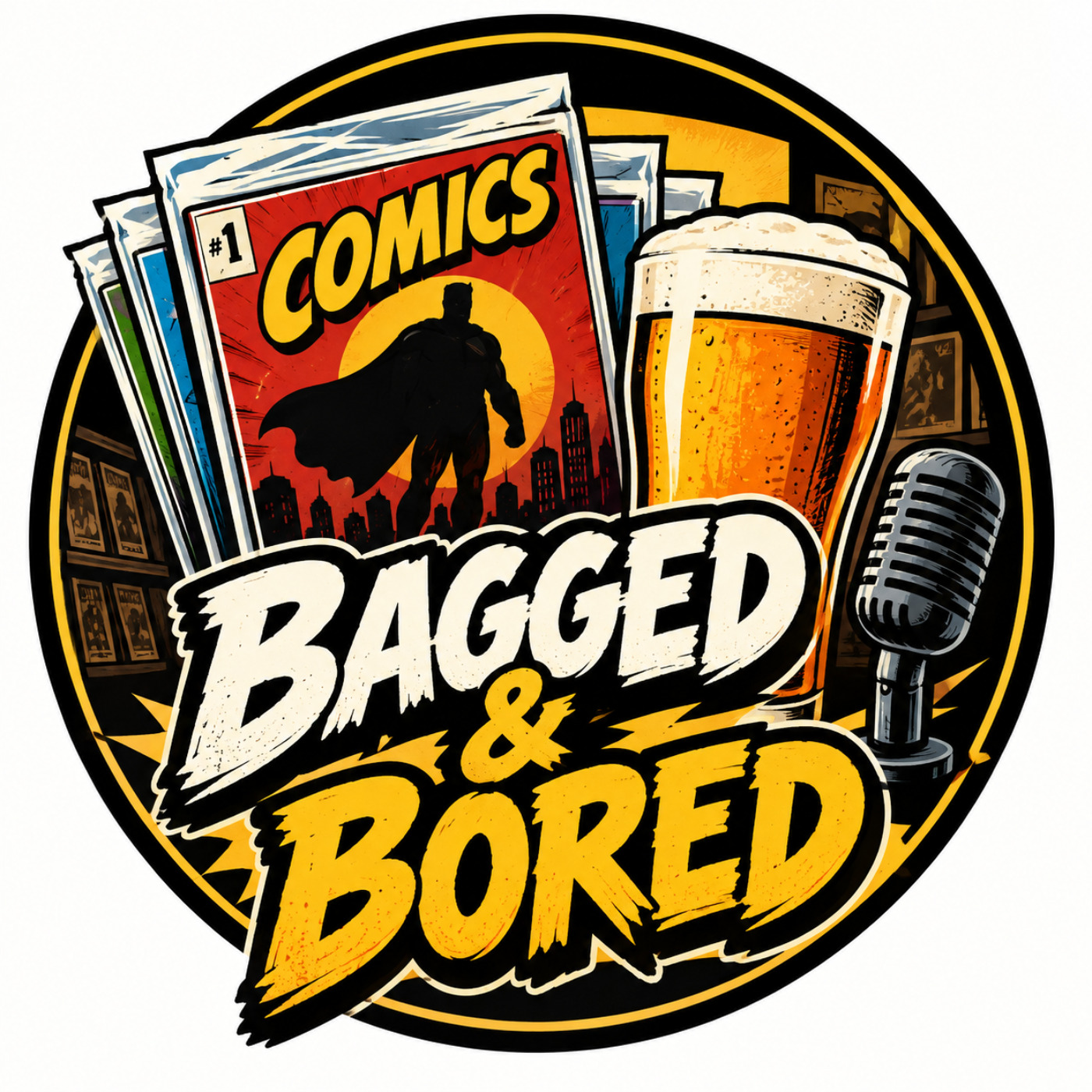 Bagged and Bored podcast artwork
