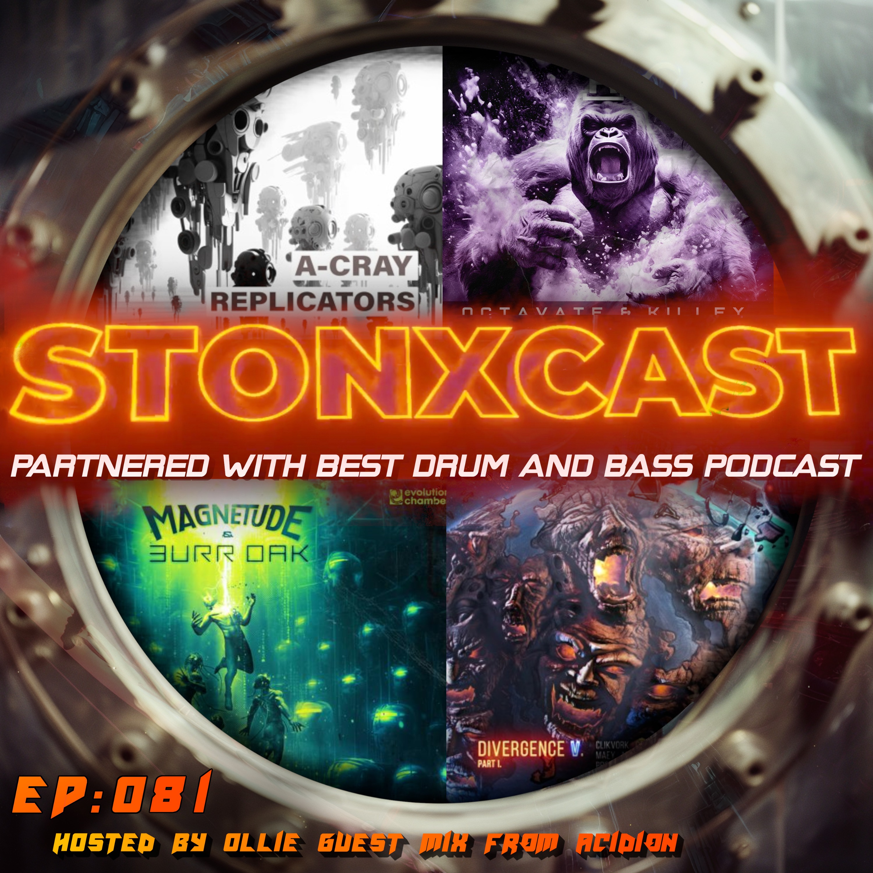 Stonxcast EP:081 - Hosted by Ollie Guest Mix from Acidion Artwork