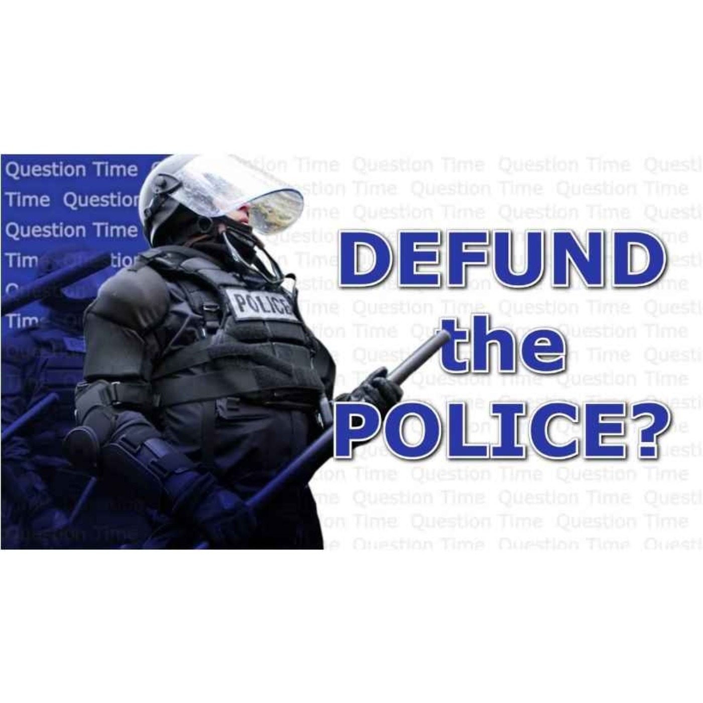 401: Defund the police? A proposal.