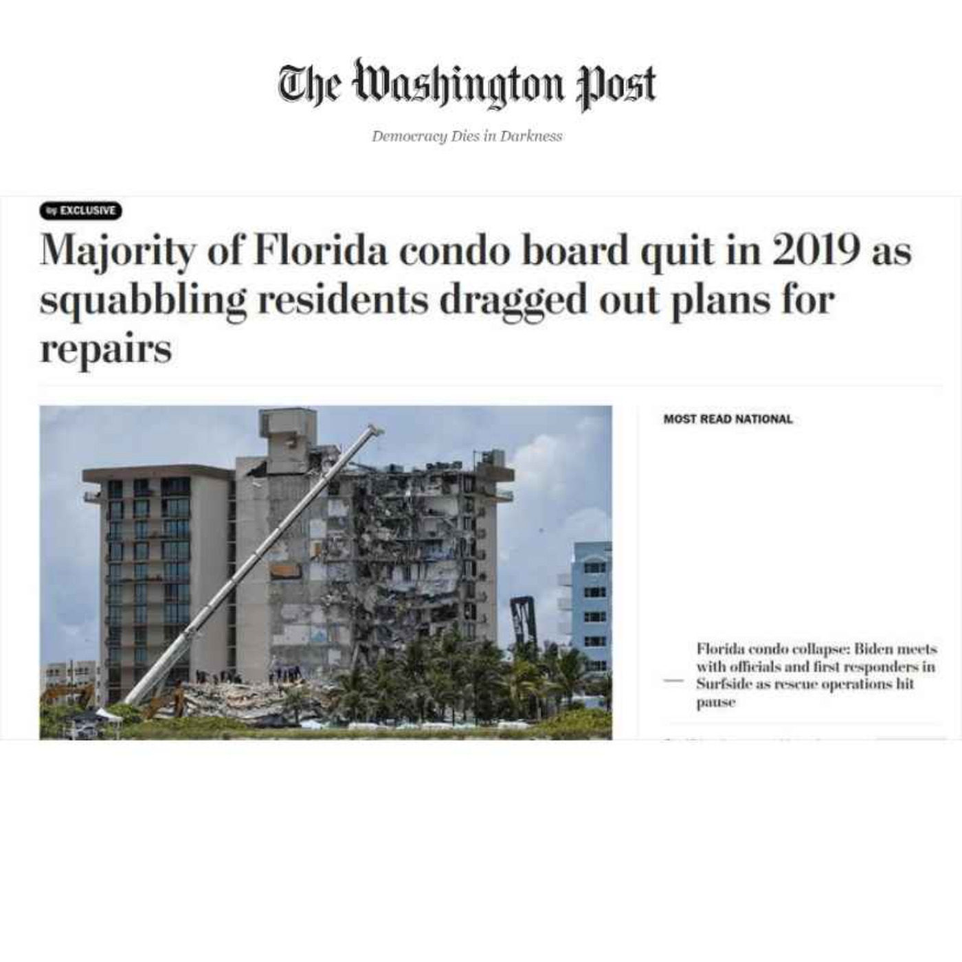 482: Florida's Condo Collapse, Doom Psychology, and Our Environment