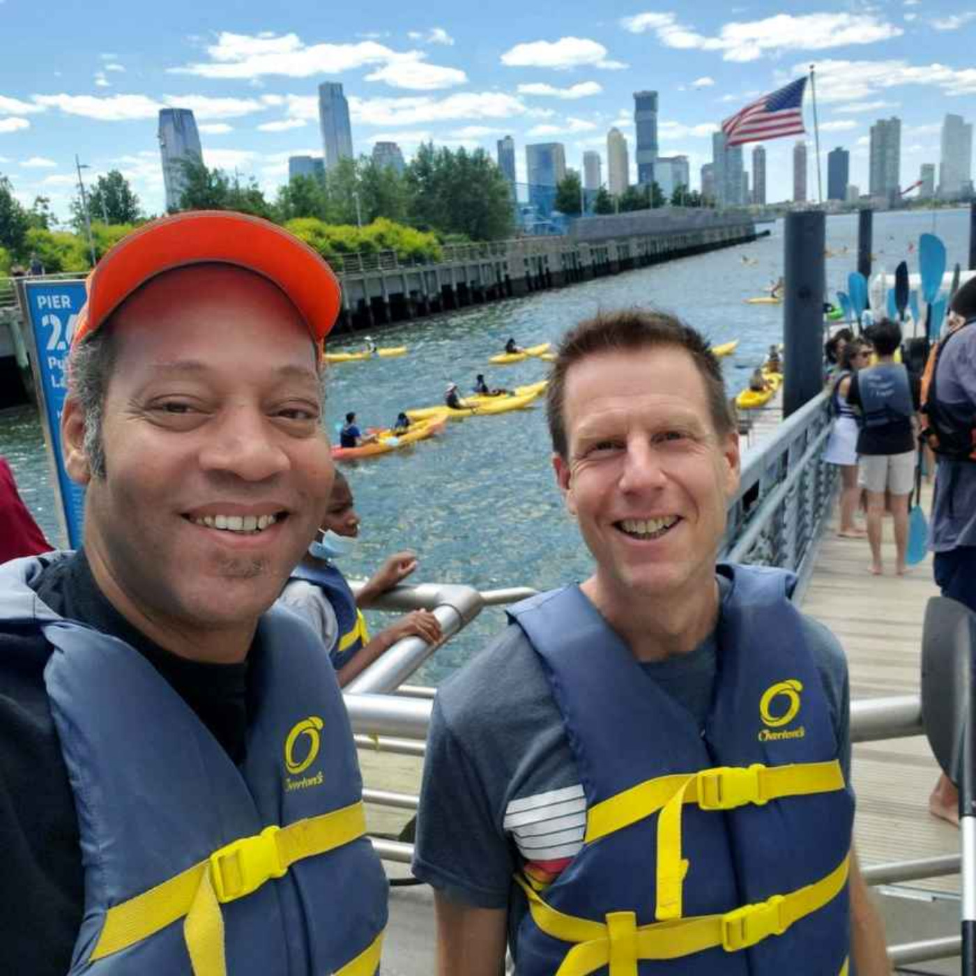 628: Jay Walker, part 2: Kayaking together on the Hudson