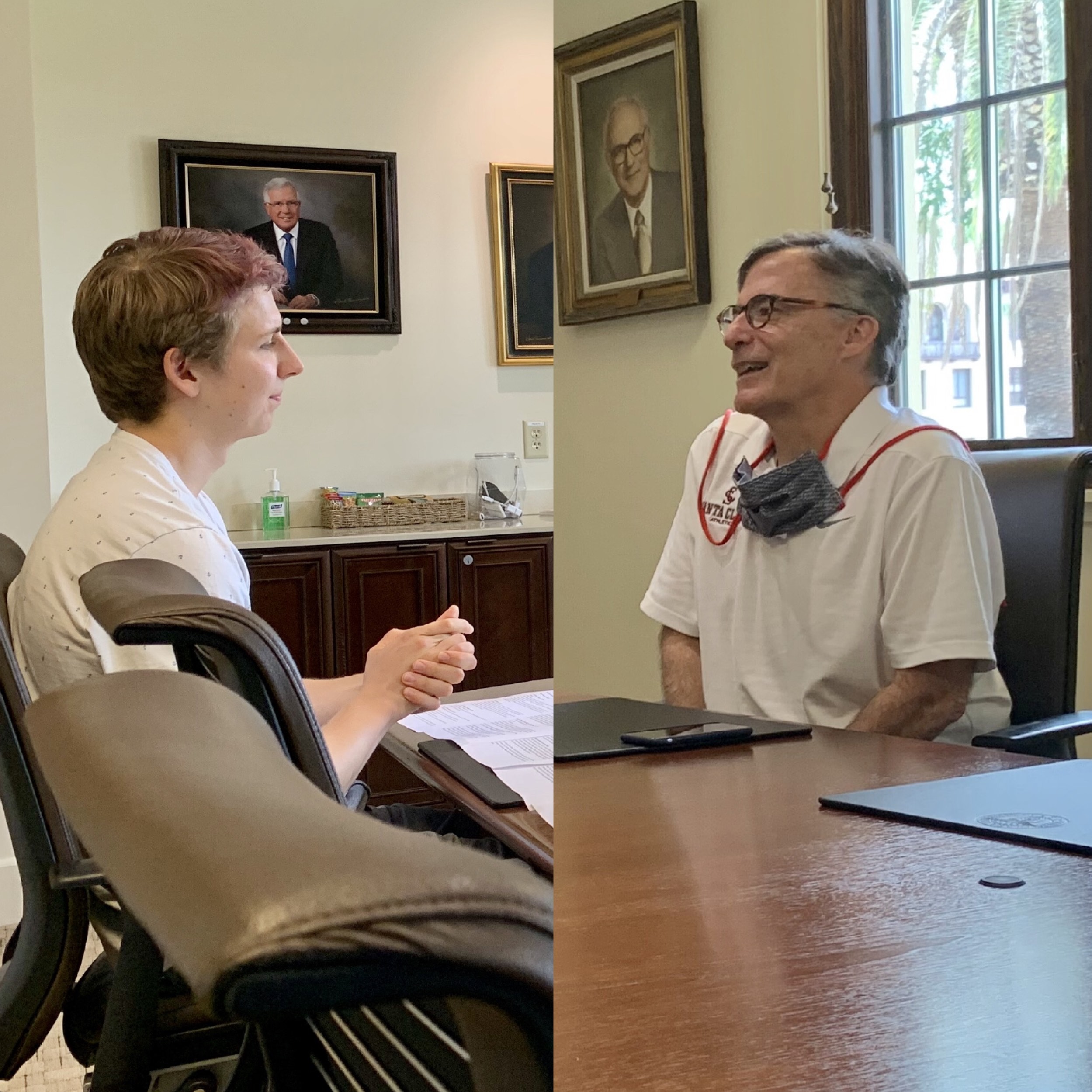 A Flipped Farewell - Fr. O’Brien Interviews Gavin