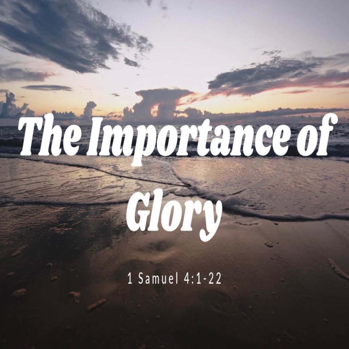cover art for The Importance of Glory