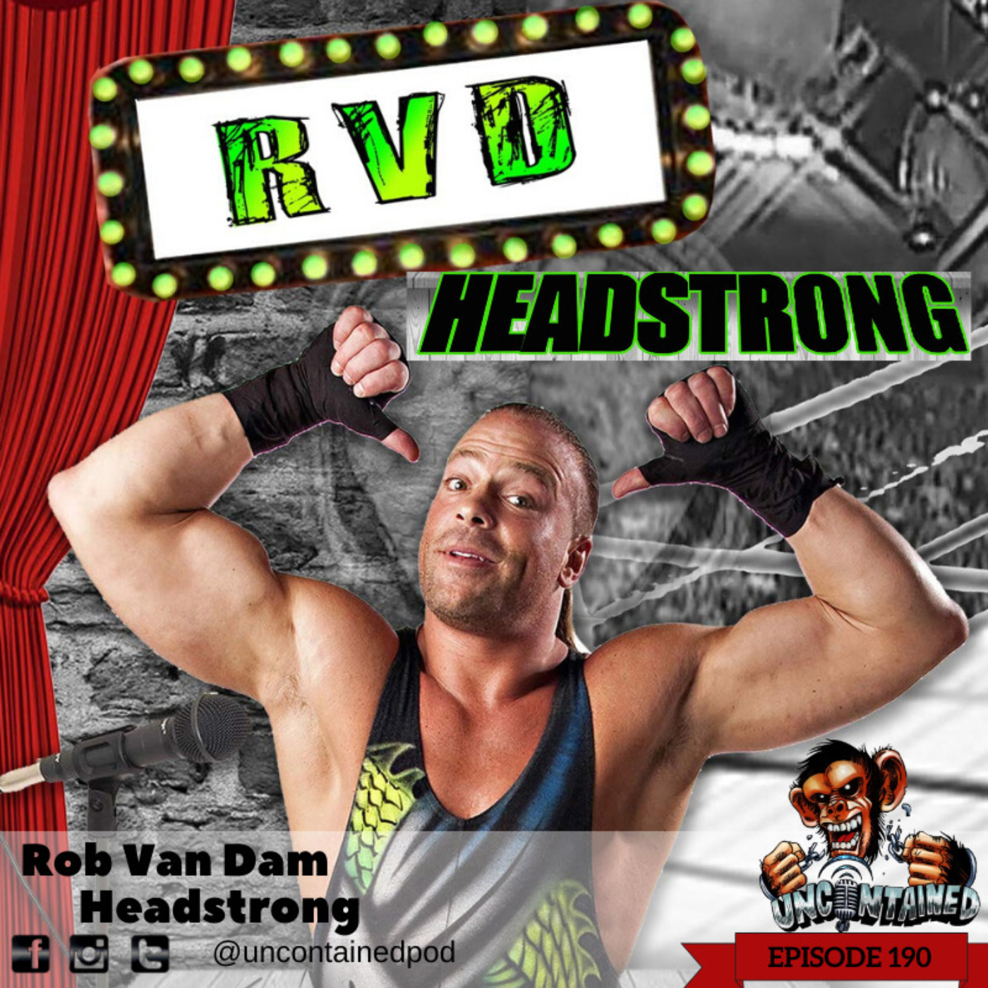 Episode 190: Rob Van Dam - Headstrong