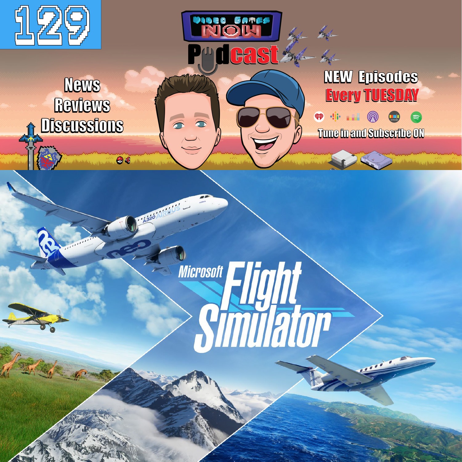 cover art for Microsoft Flight Sim Review