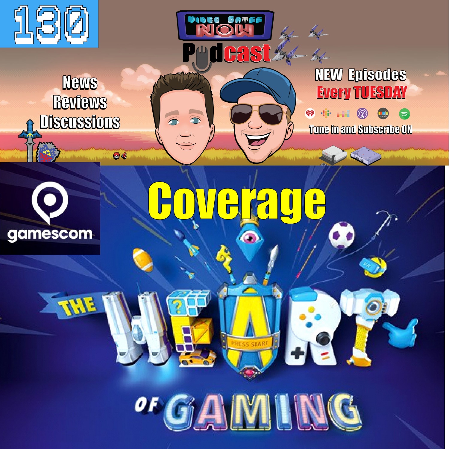 cover art for Gamescon 2020 Coverage Trailer