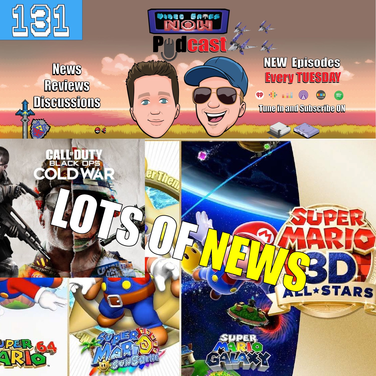 cover art for Lots of News! Nintendo, Xbox and More