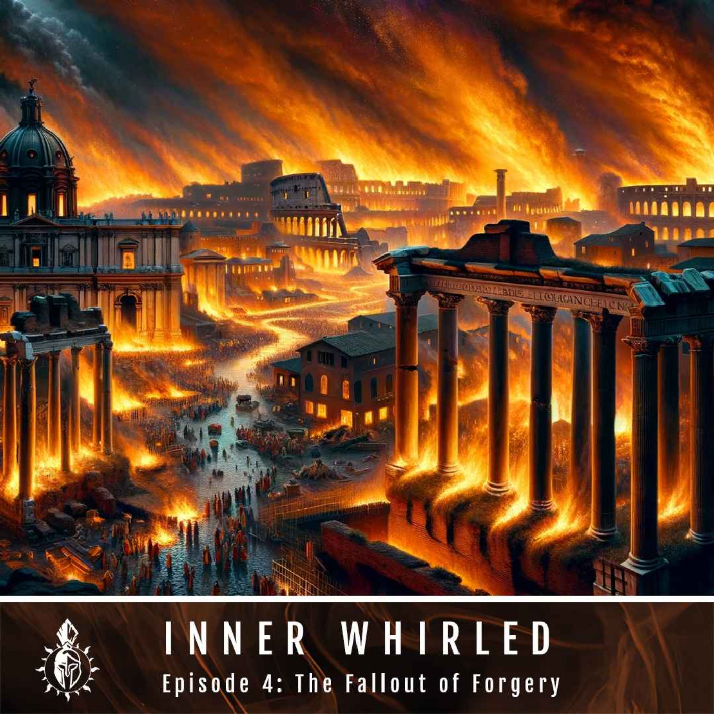 cover art for The Fallout of Historical Forgery | Preview of Inner Whirled Ep. 4 (Dylan Saccoccio & Chance Garton)