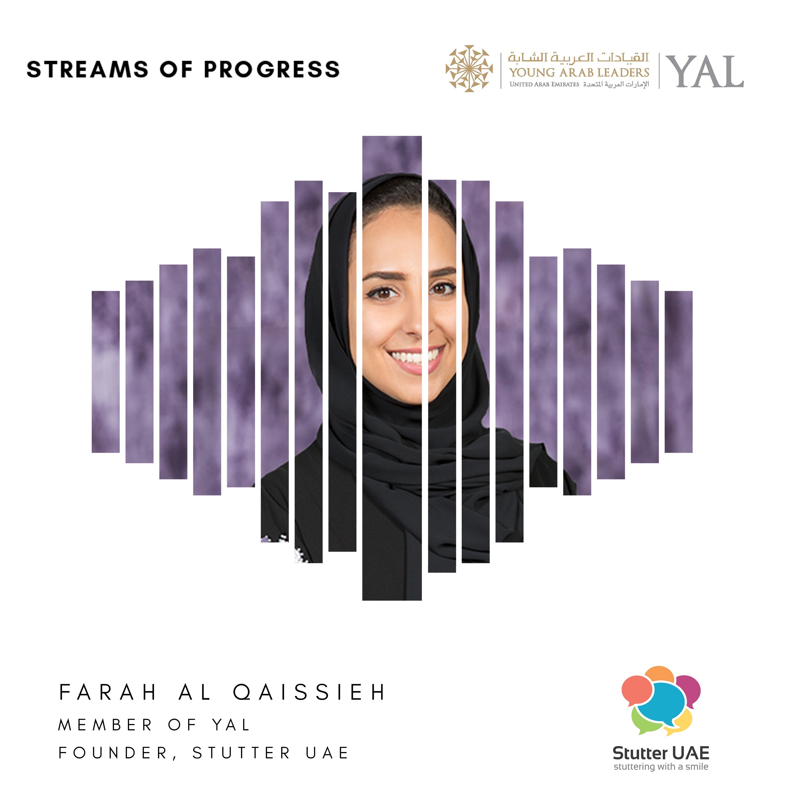 YAL - Farah Al Qaissieh, Founder of Stutter UAE episode artwork