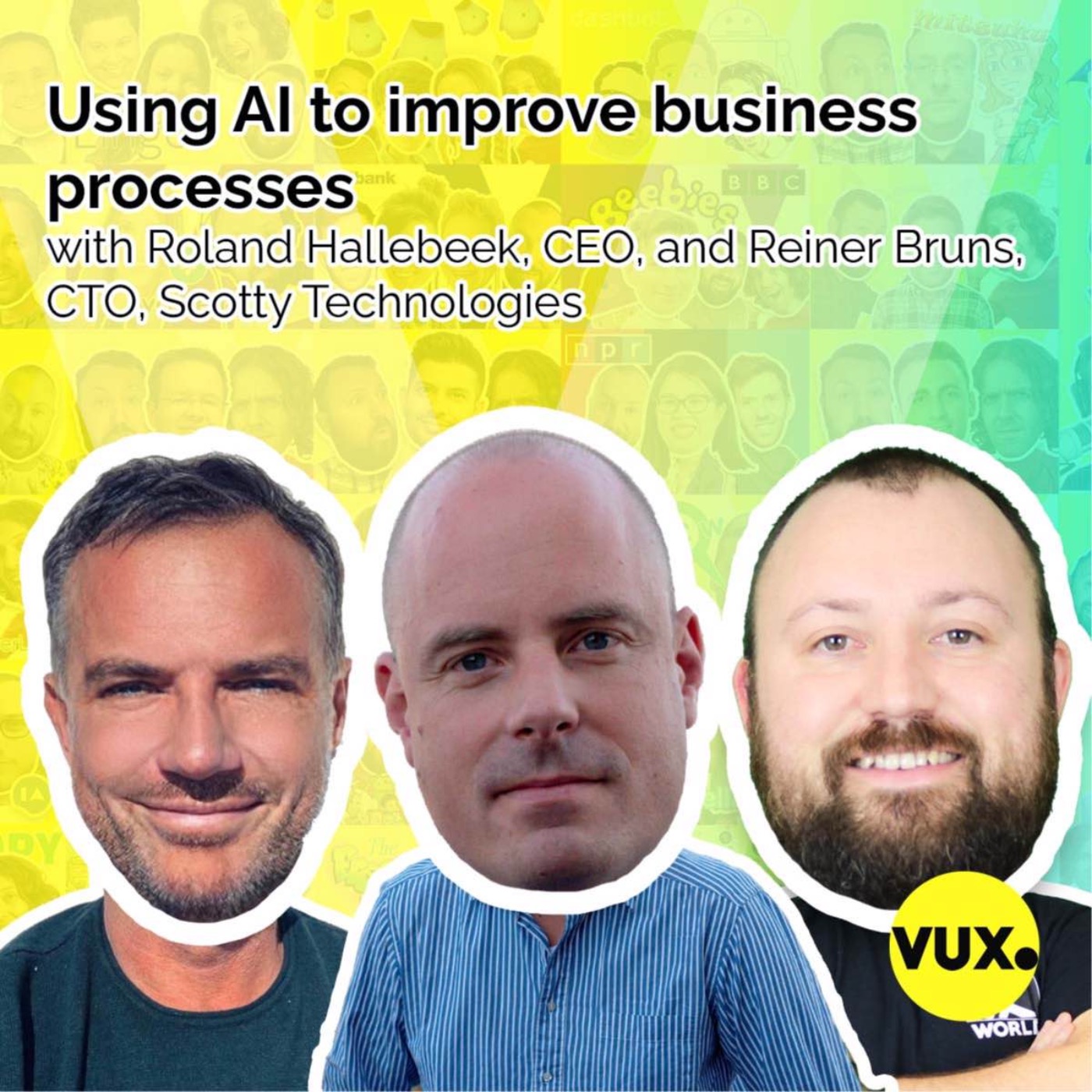 Using AI to improve business processes with Scotty Technologies' CEO, Roland Hallebeek, and CTO, Reiner Bruns