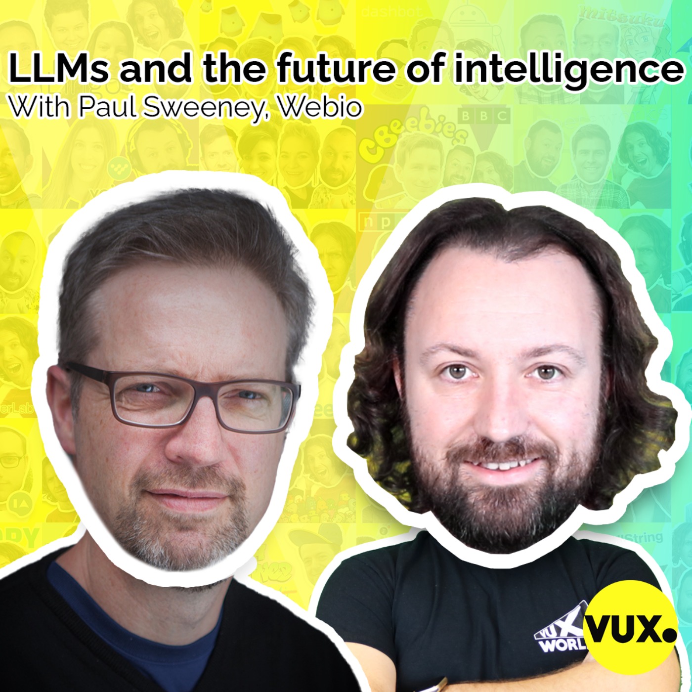 cover art for LLMs and the future of intelligence, with Paul Sweeney, Webio