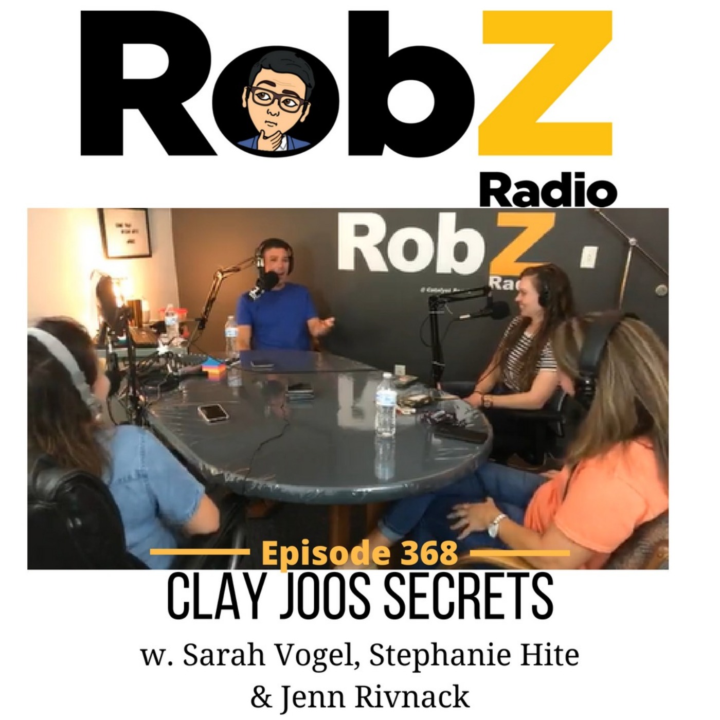 368 Clay Joos Secrets w. Sarah Vogel, Jenn Rivnack and Stephanie Hite episode artwork