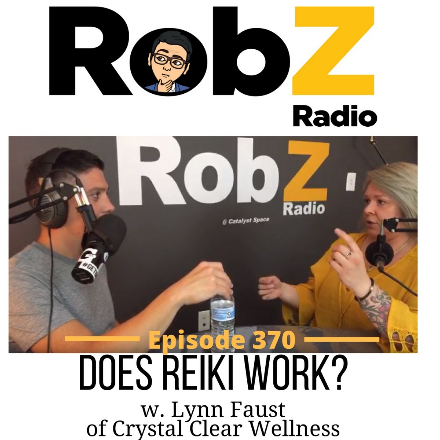 370 Does Reiki Work? w. Lynn Faust of Crystal Clear Wellness episode artwork
