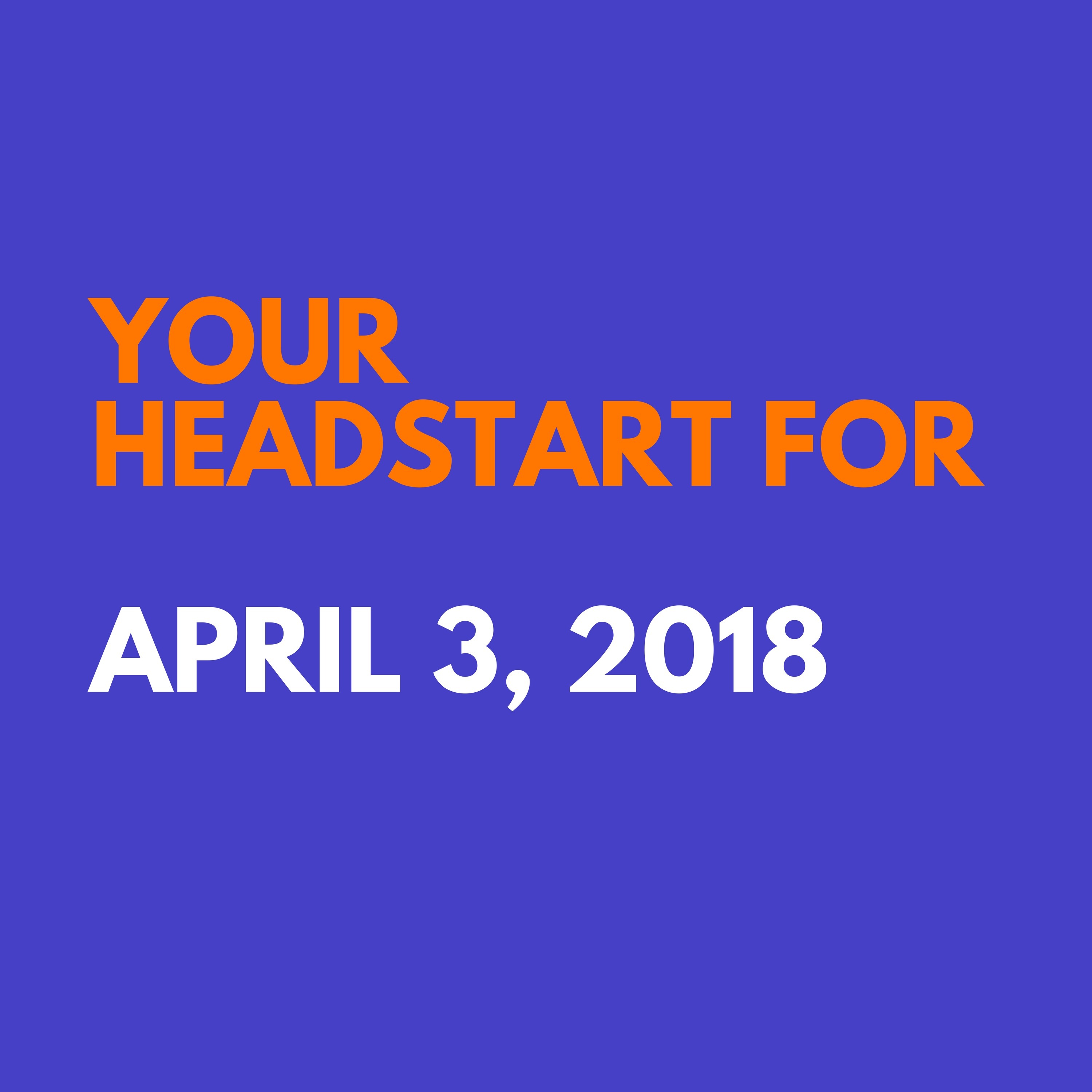 Walmart and PillPack, Spotify and the NYSE, ESPN+ Live Streaming, plus a few more stories for April 3rd, 2018