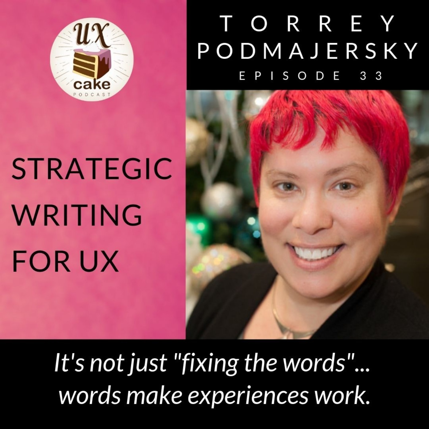 Words Make Experiences Work - podcast episode cover