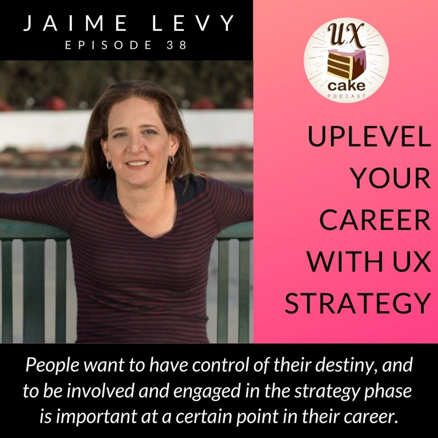cover art for Uplevel Your Career With UX Strategy