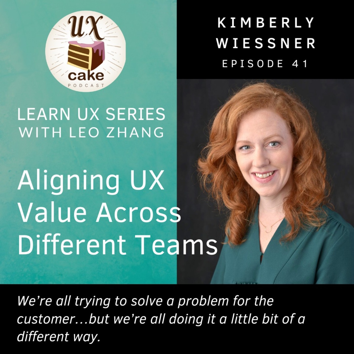 Learn UX: Aligning UX Value - podcast episode cover