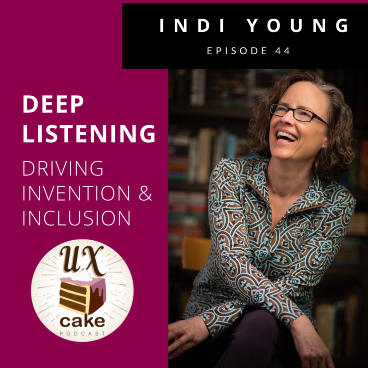 cover art for Deep Listening with Indi Young