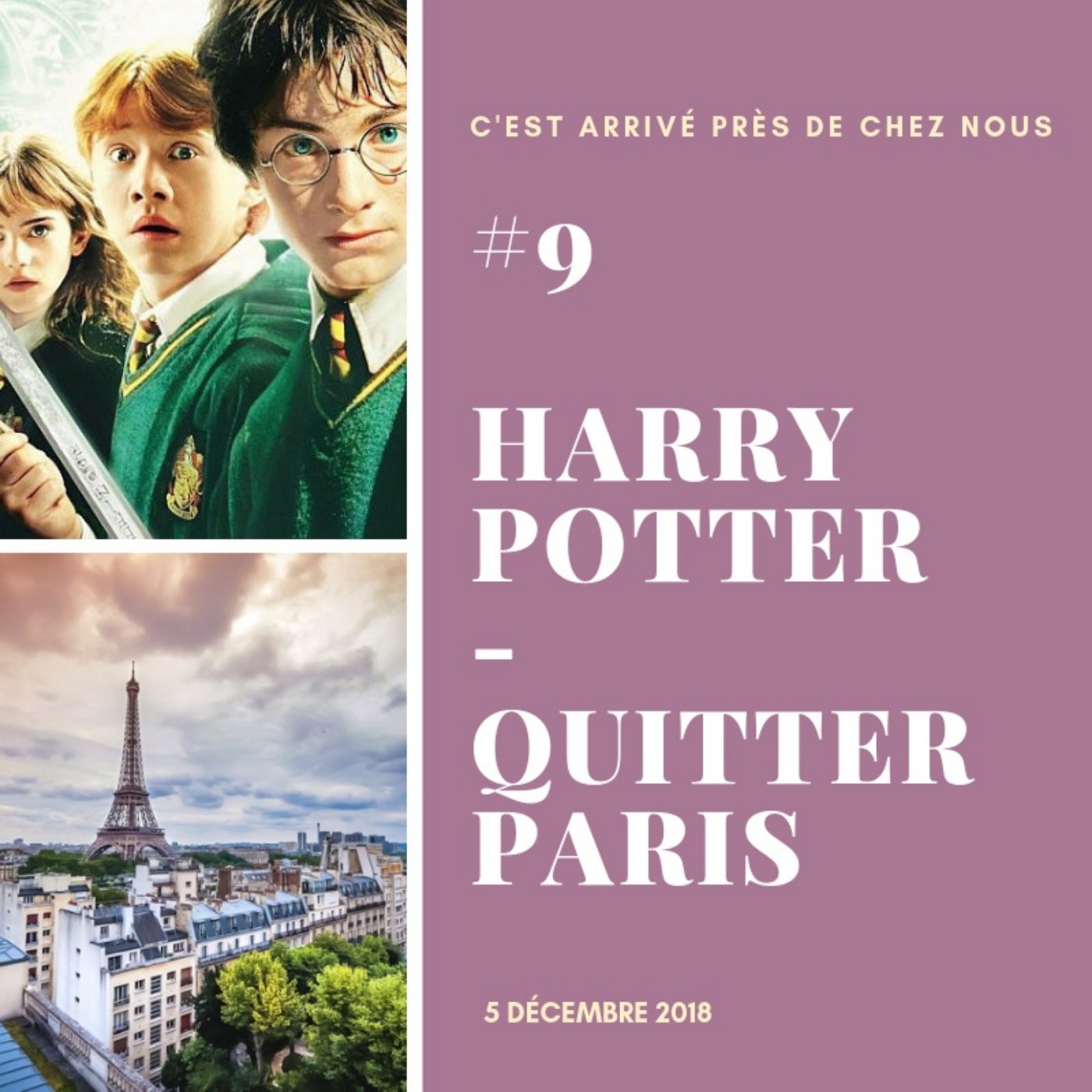 #9 Harry Potter - Quitter Paris
