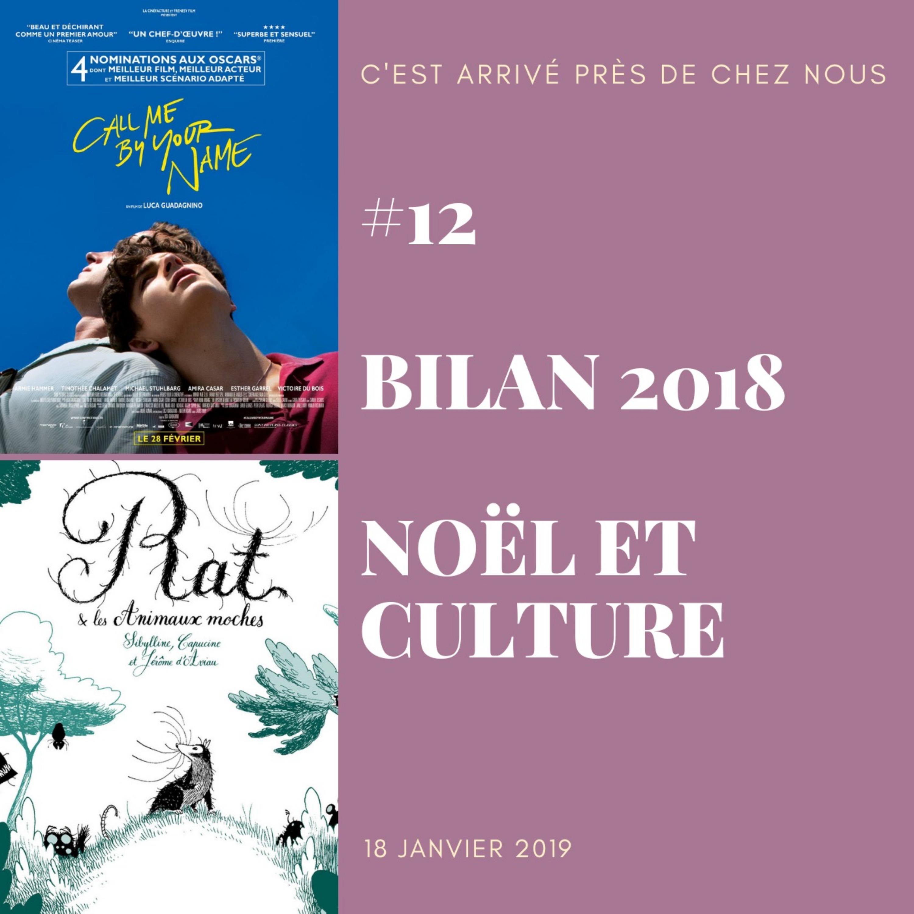 cover art for #12 Bilan 2018 : Noël et Culture