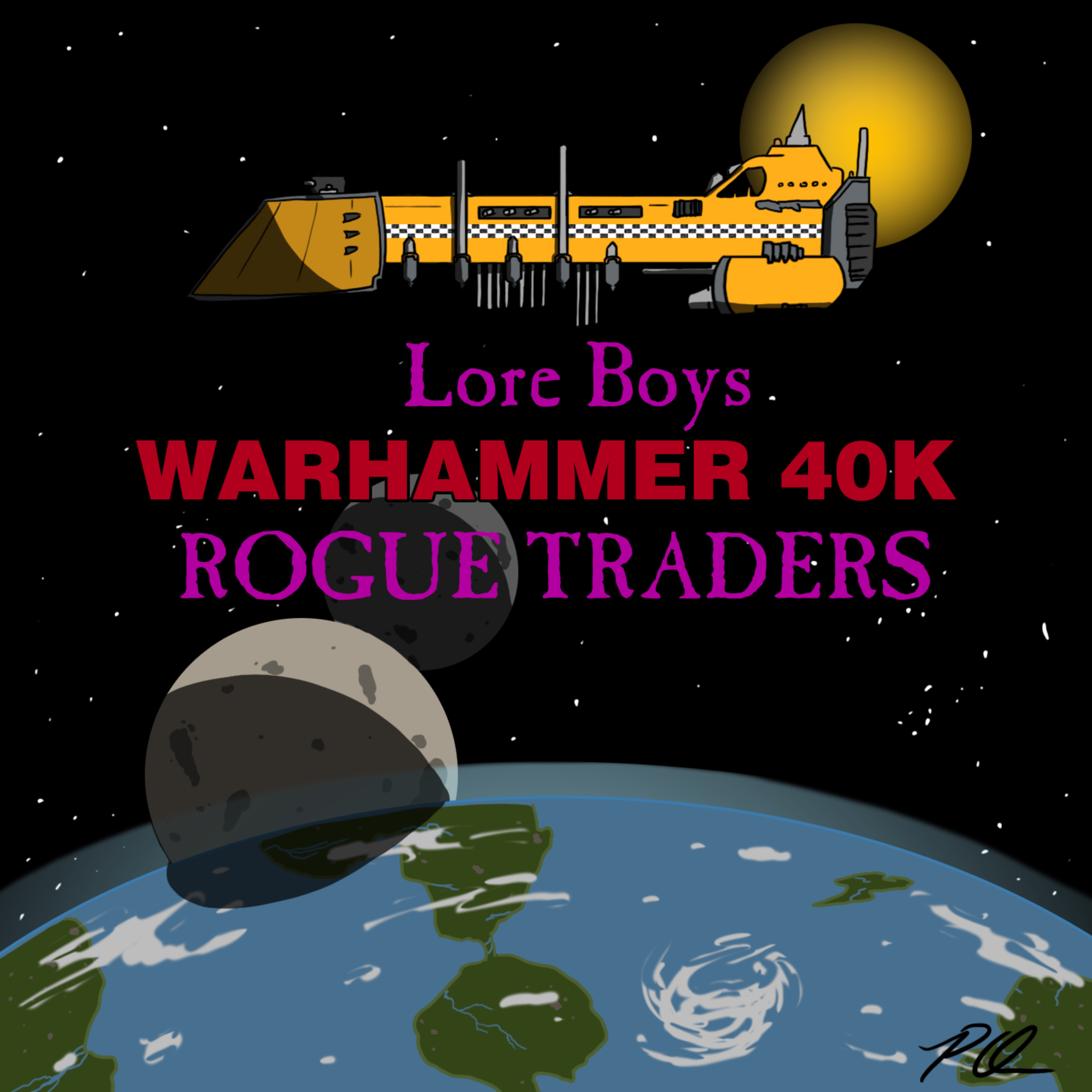 cover art for Warhammer 40k - Rogue Traders 