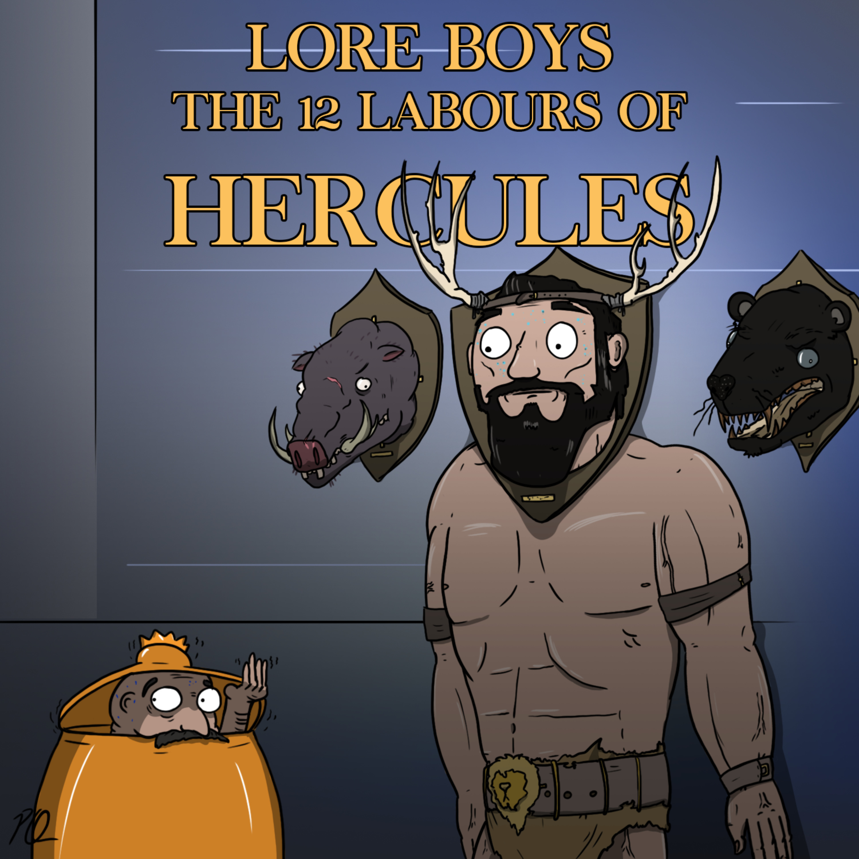 cover art for Greek Mythology - The Twelve Labours of Hercules