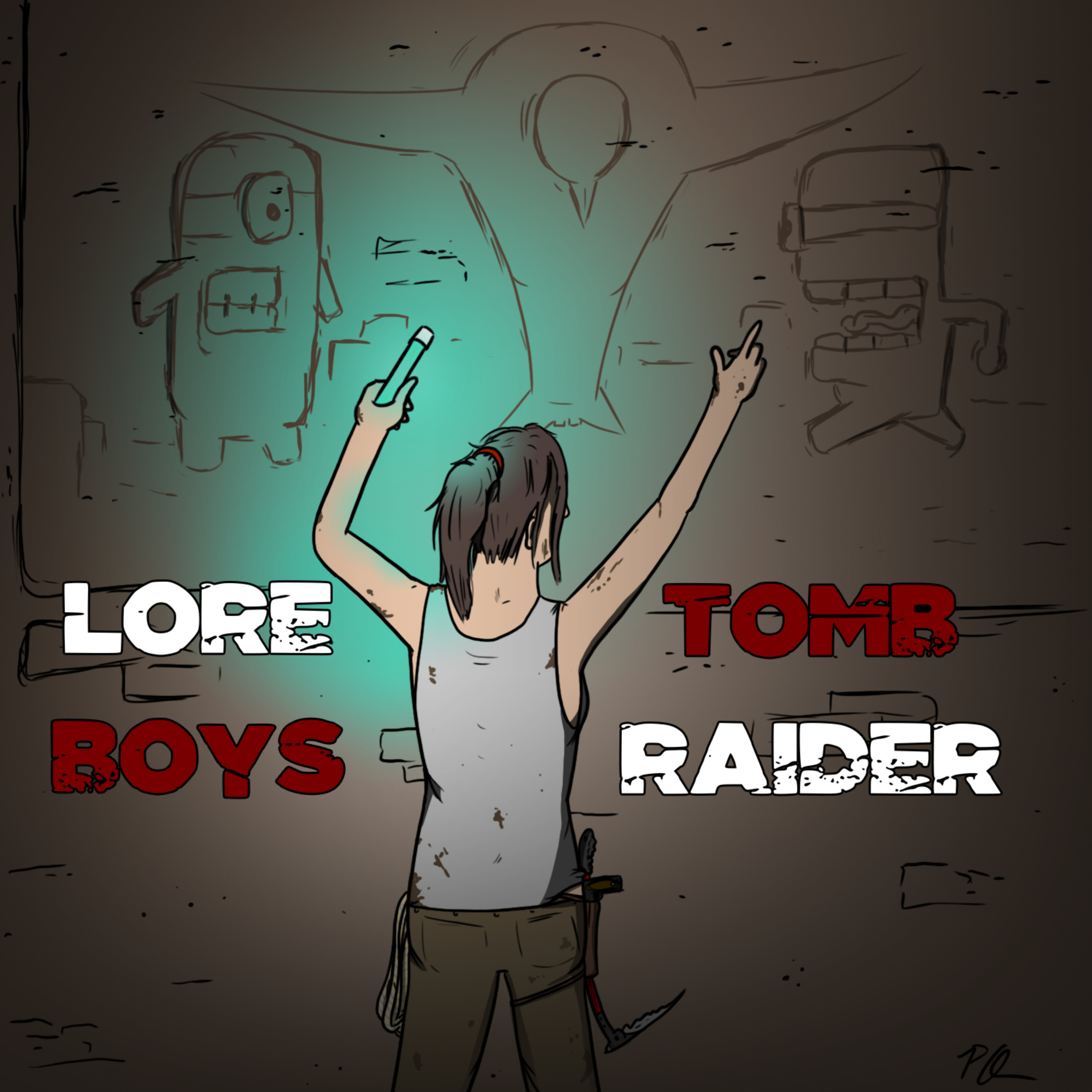 cover art for Tomb Raider Lore