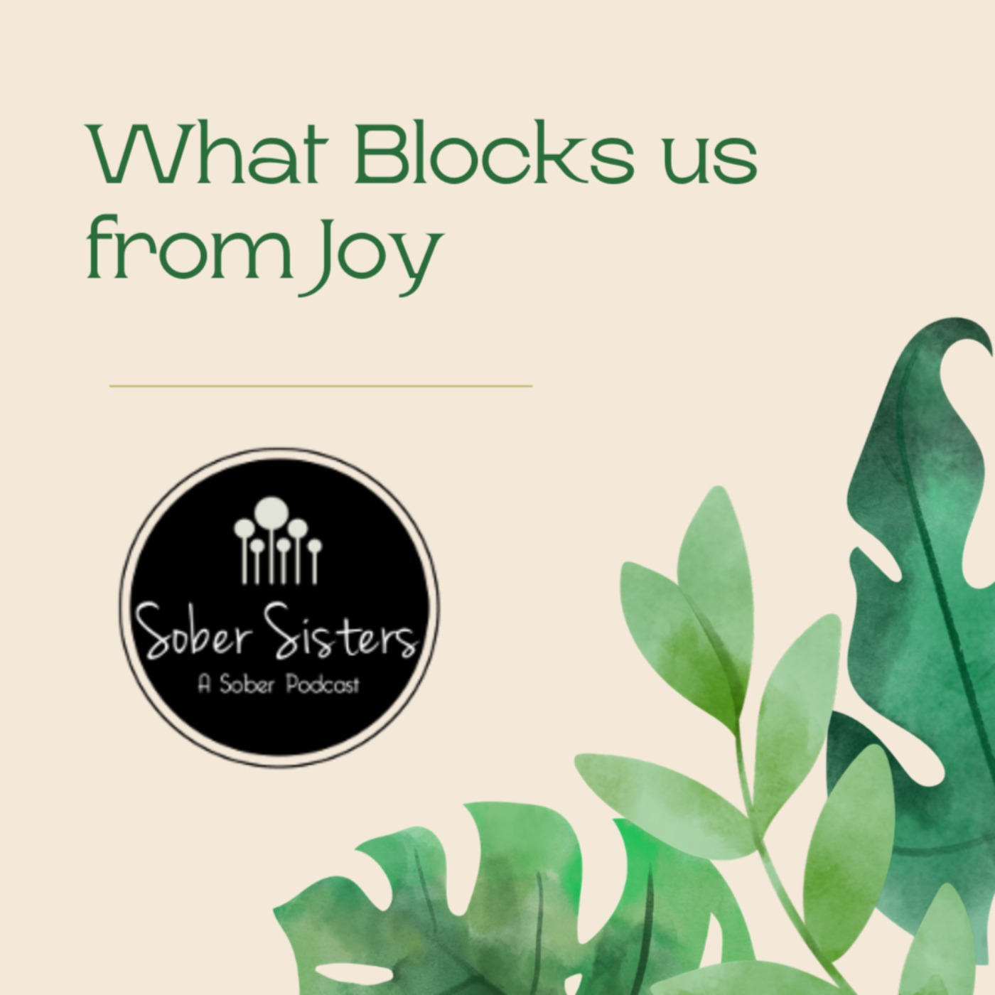 What Blocks us from Joy