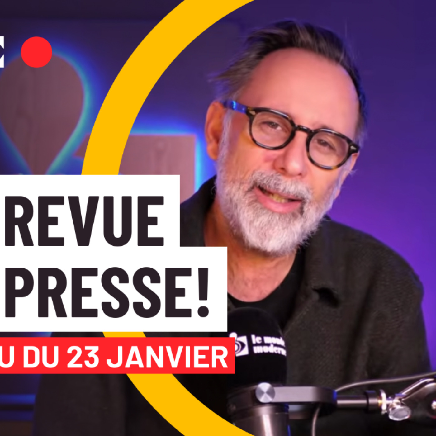 La presse de cours en folie pour Macron, Zelensky à Davos, le bidule de Trump episode artwork