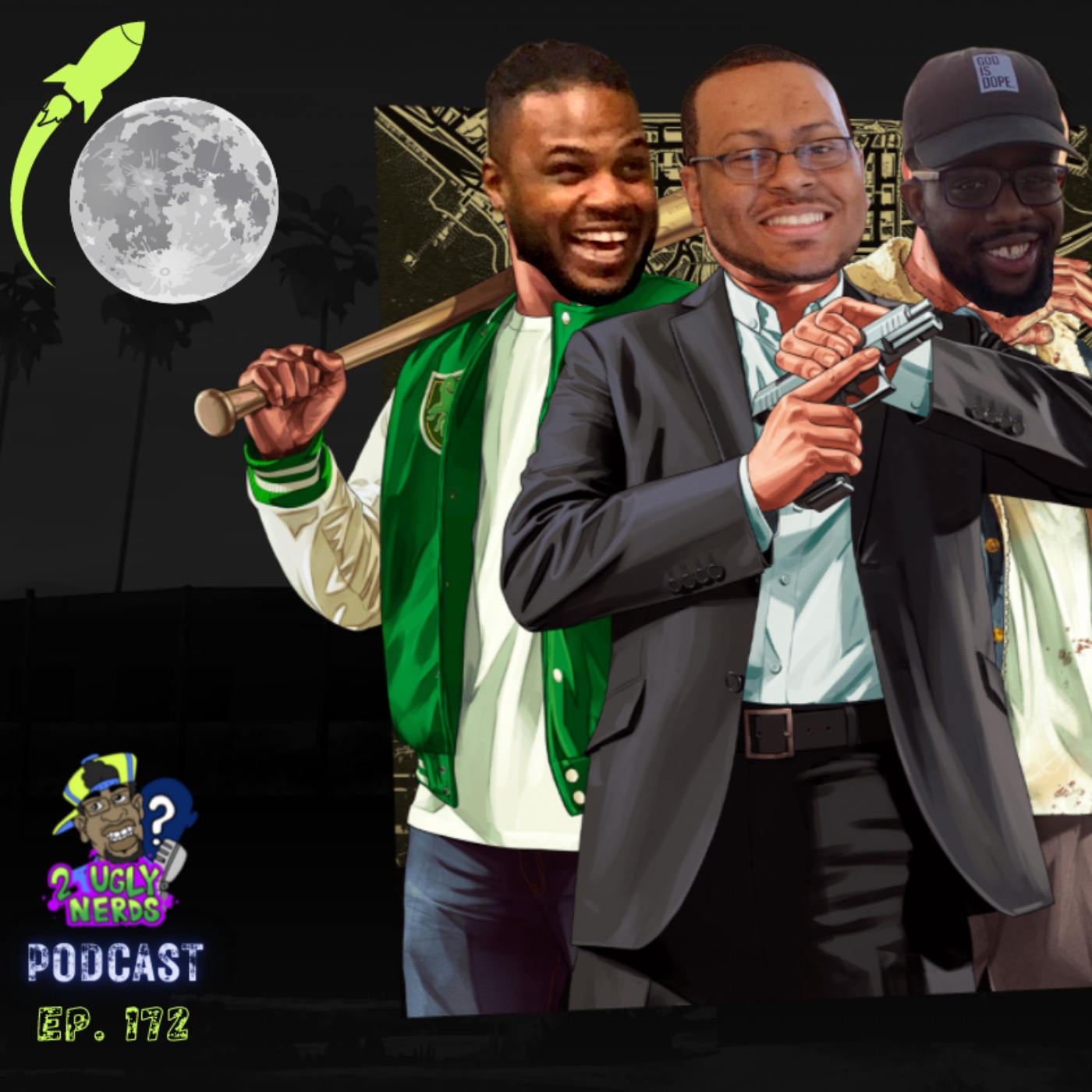 cover art for 2 Ugly Nerds Podcast Episode 172: To The Moon!!!
