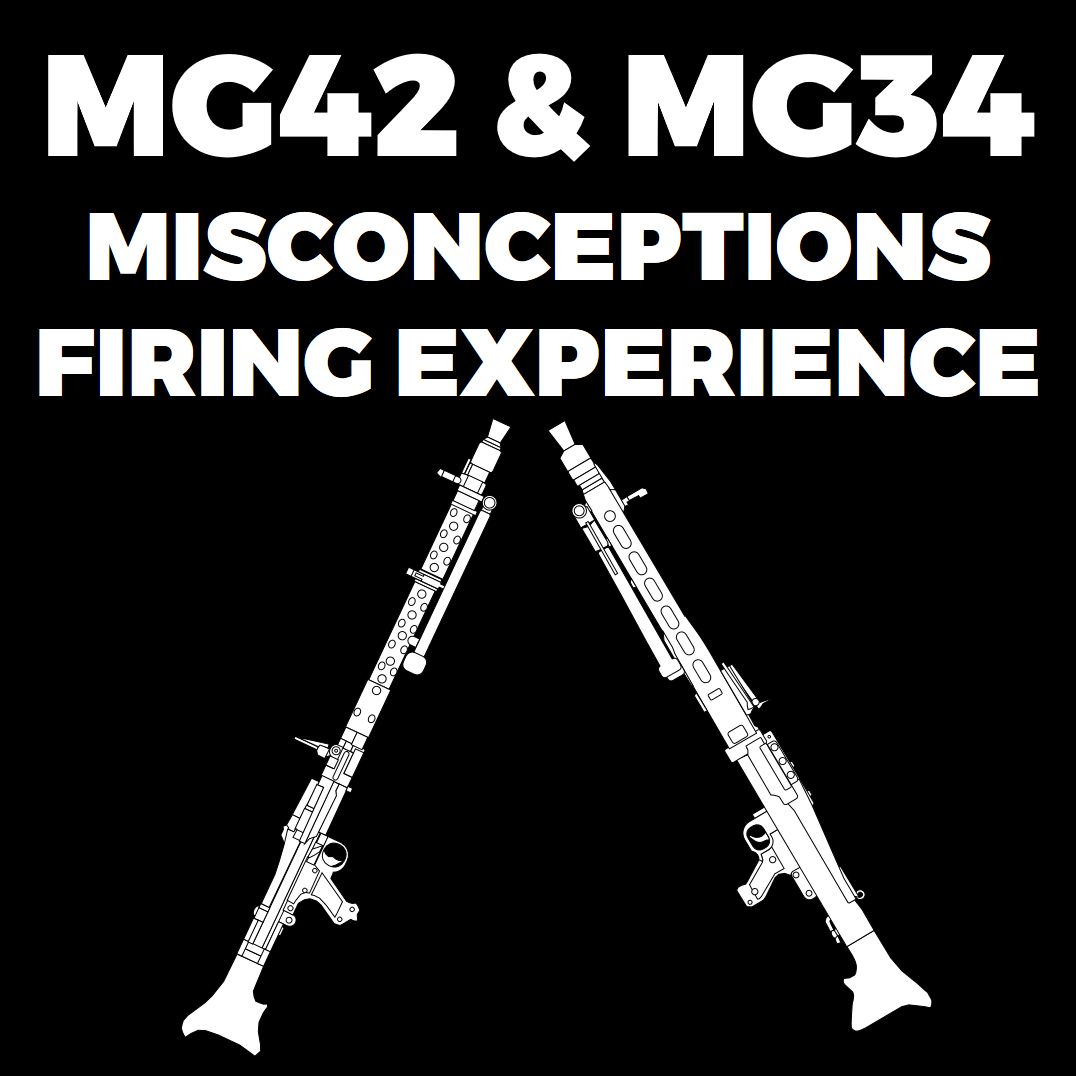 #4 - MG34 vs. MG42 - Design, Firing Experience etc. talking with a Collector