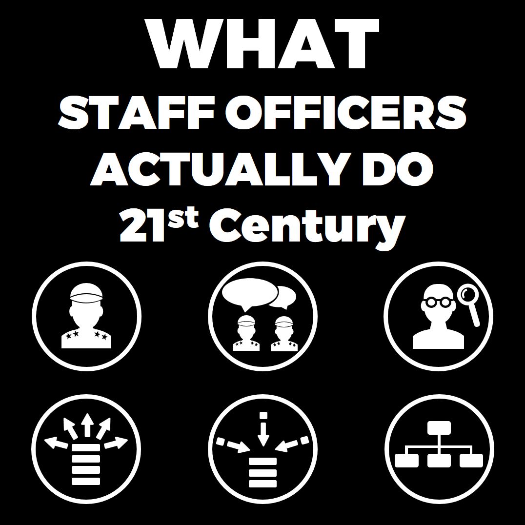 #2 - What Staff Officers actually do (21st Century) - Interview with Australian Officer