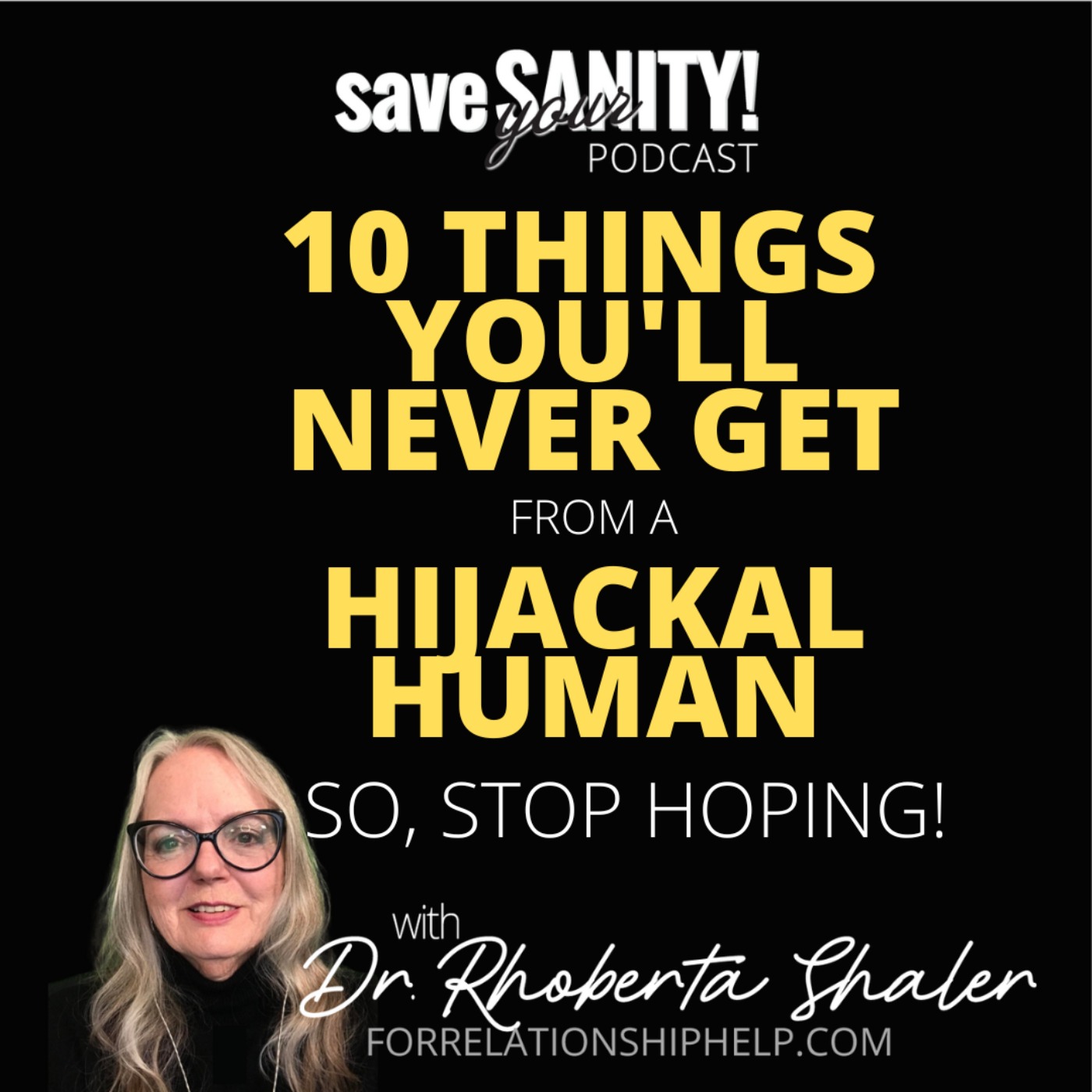 cover art for 10 Things You Will NEVER Get From a Hijackal Human