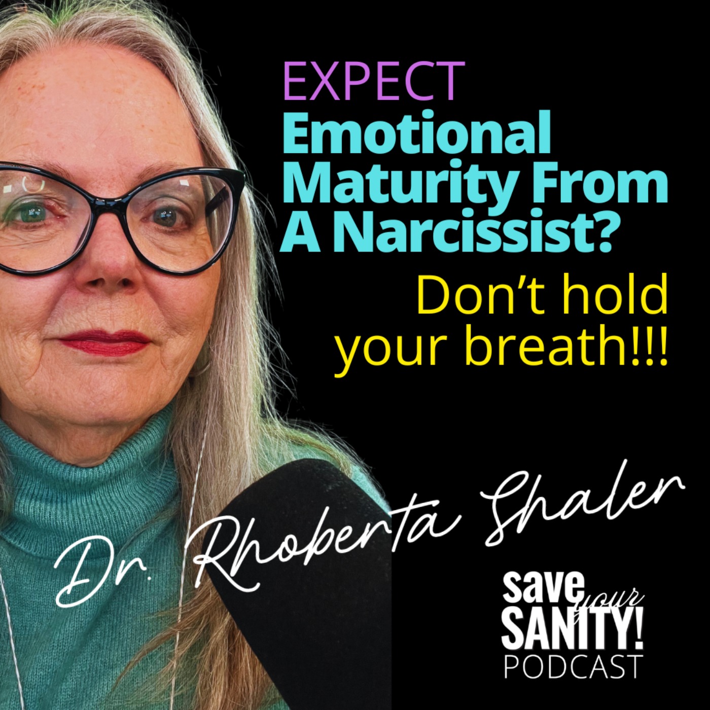 Expecting Emotional Maturity from a Narcissist? Don't Hold Your Breath!!!