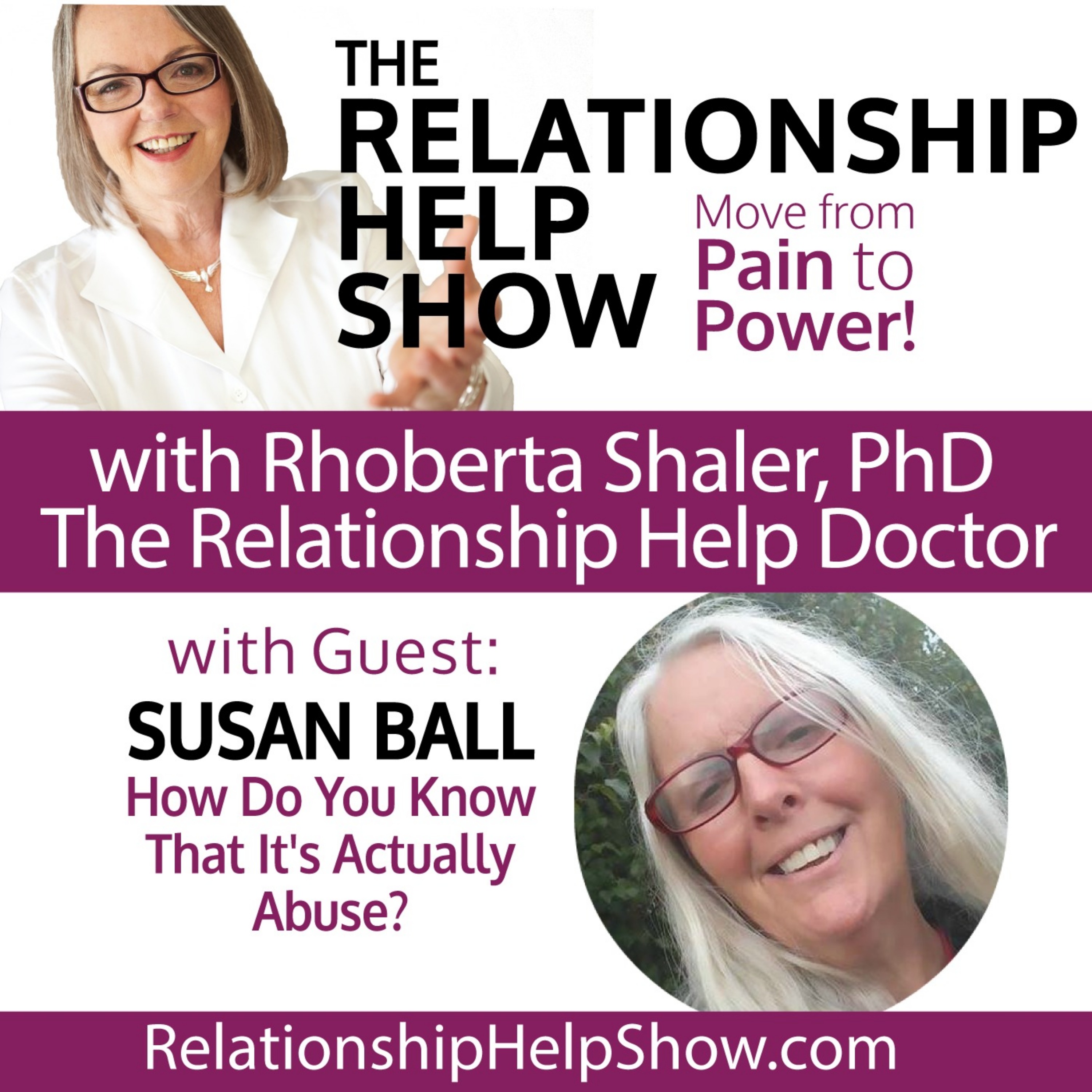 How do you know that it's actually abuse?  Guest: Susan Ball