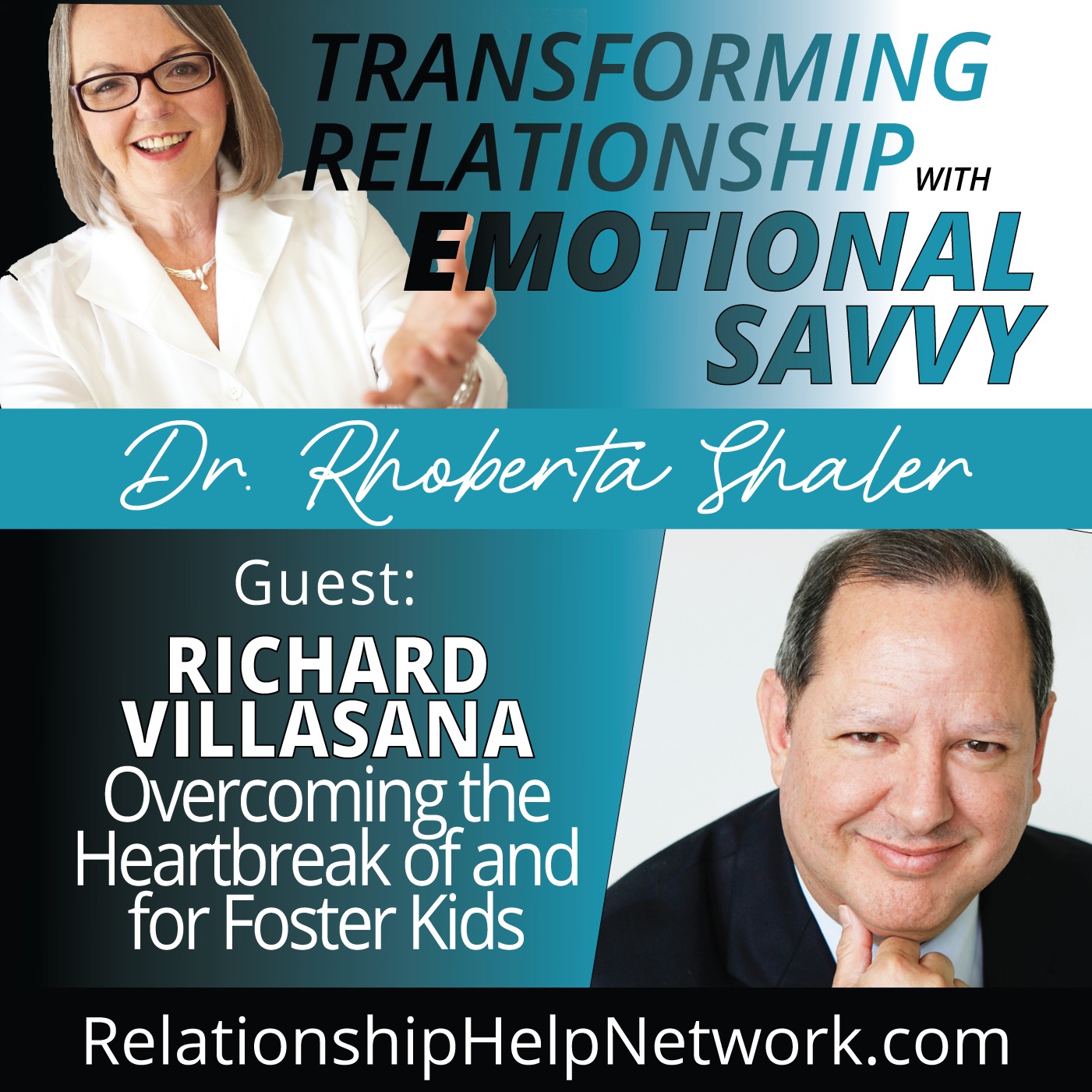 cover art for Overcoming the Heartbreak Of and For Foster Kids - GUEST: Richard Villasana
