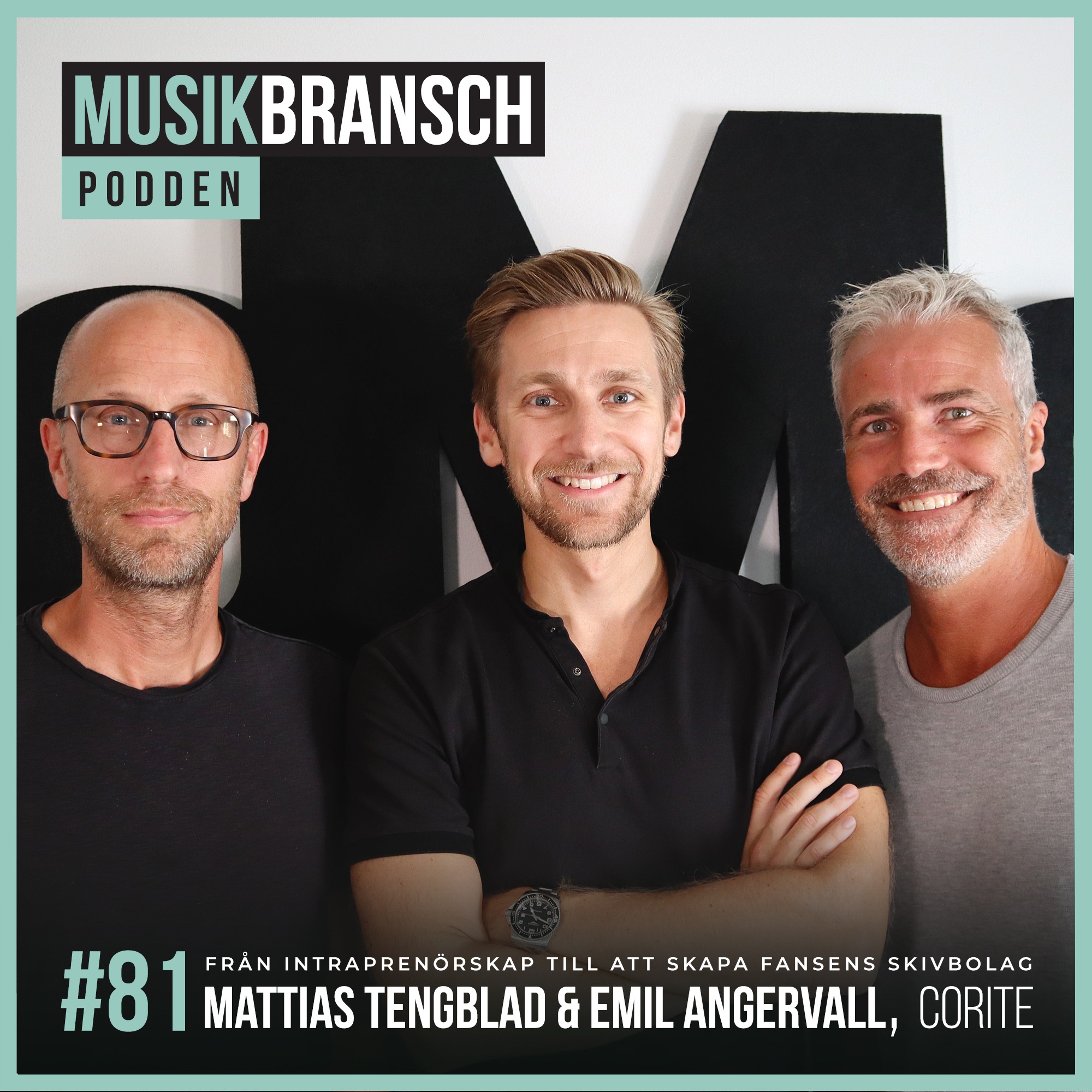 81. Från intraprenörskap till att skapa fansens skivbolag - Mattias Tengblad & Emil Angervall, Corite [Original] episode artwork
