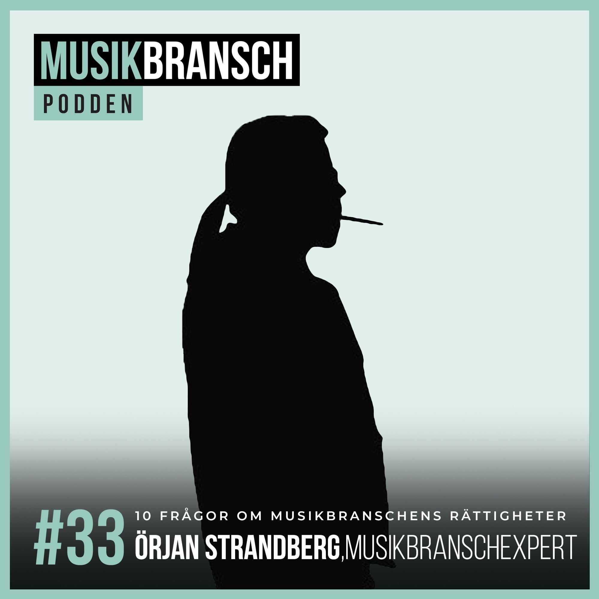 cover art for 32. 10 frågor om rättigheter inom musik - Örjan Strandberg, musikbranschexpert