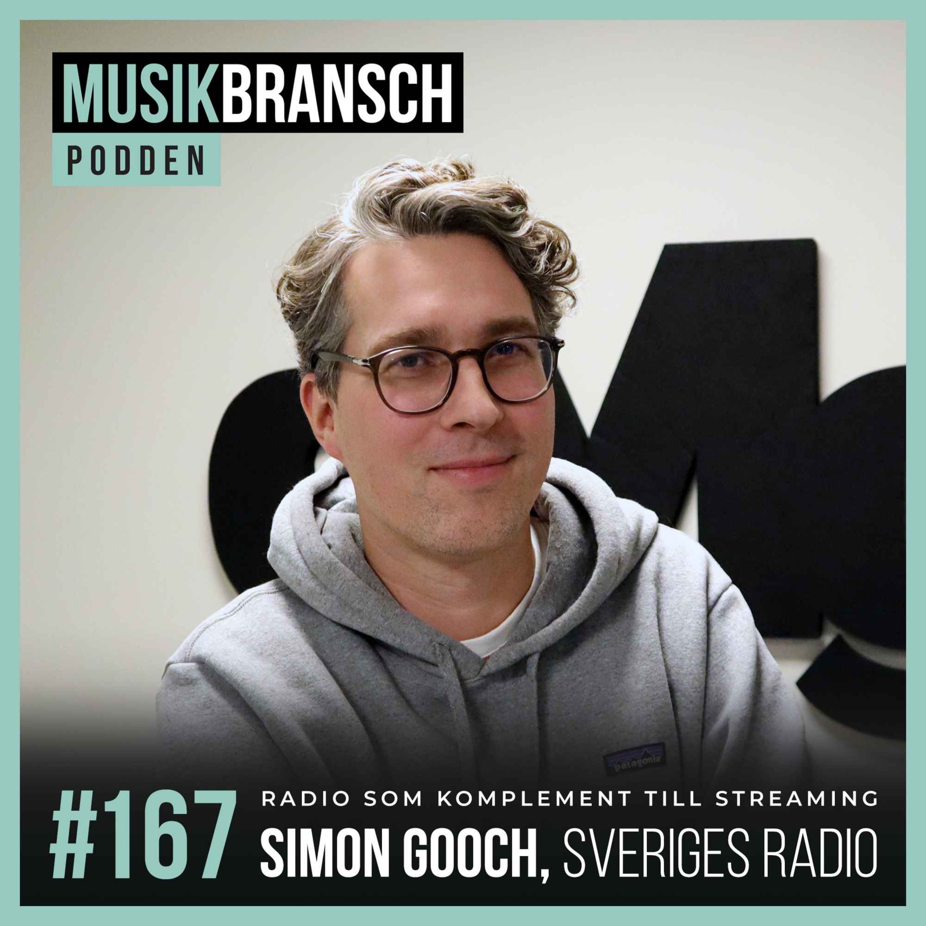 167. Radio som komplement till streaming - Simon Gooch, Sveriges Radio [Kort] episode artwork