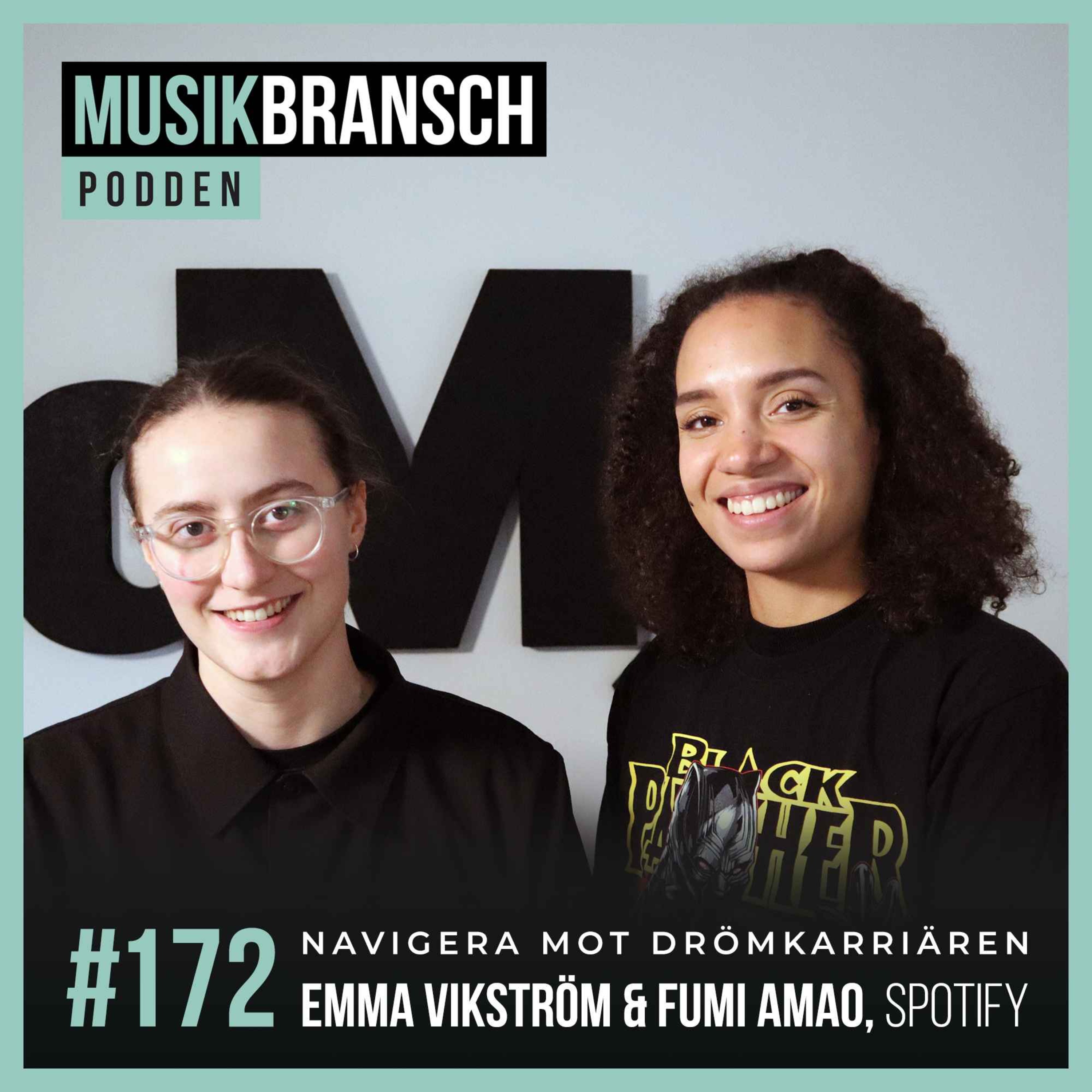 172. Navigera mot drömkarriären - Emma Vikström & Fumi Amao, Spotify [Kort] episode artwork