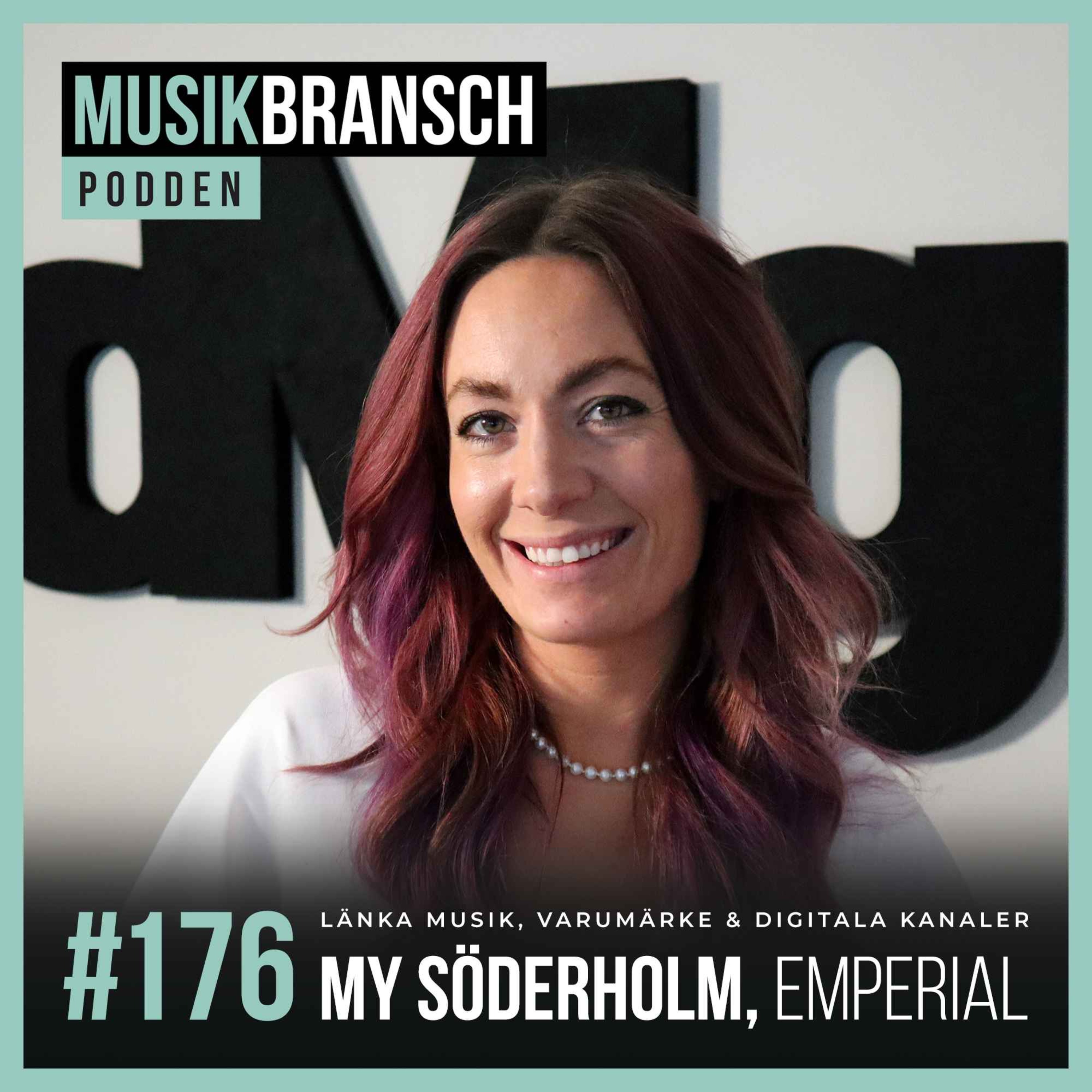 176. Länka musik, varumärke & digitala kanaler - My Söderholm, Emperial [Original] episode artwork