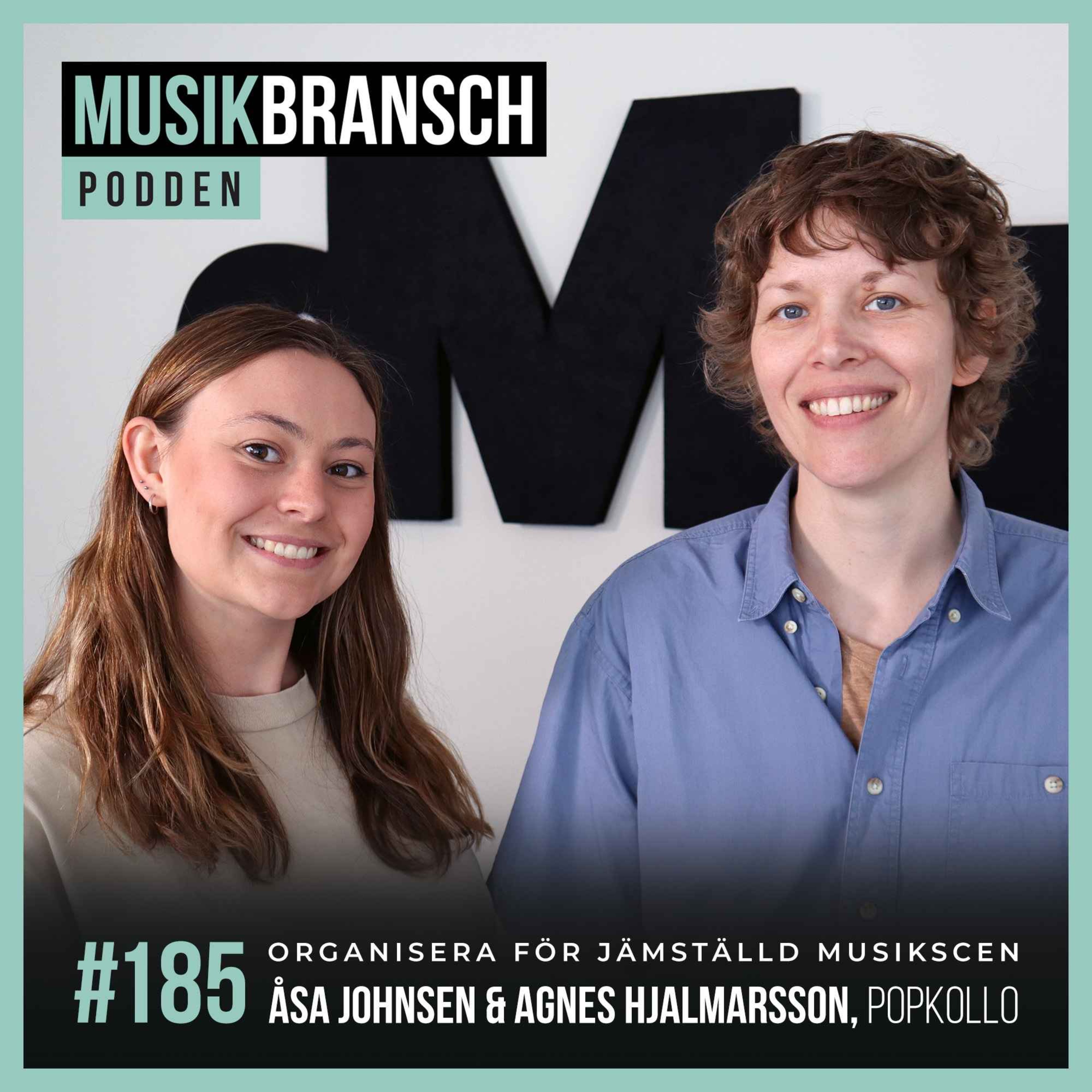 185. Organisera för jämställd musikscen - Åsa Johnsen & Agnes Hjalmarsson, Popkollo [Original] episode artwork