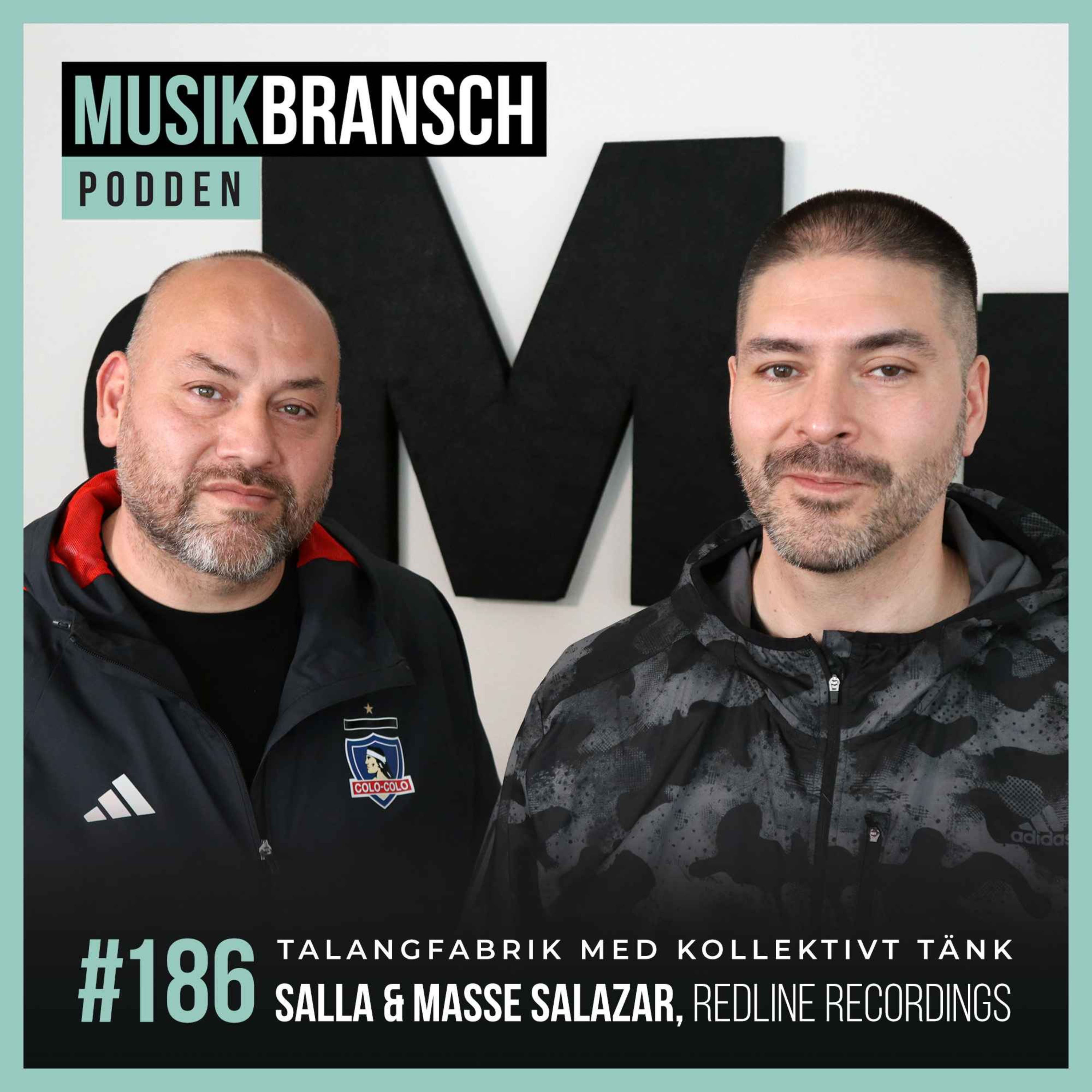 186. Talangfabrik med kollektivt tänk - Salla & Masse Salazar, Redline Recordings [Kort] episode artwork
