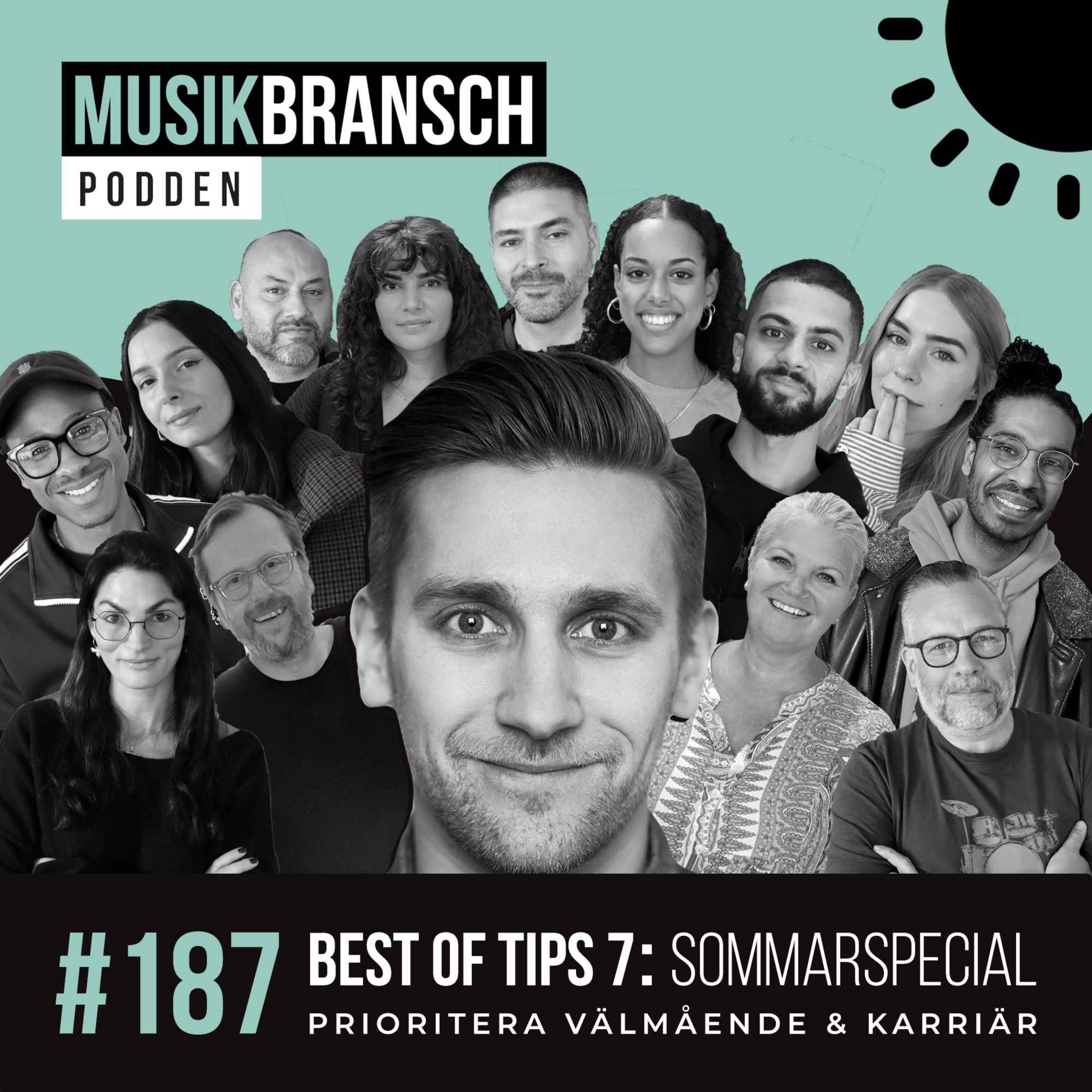 187. Best of Tips 7: Prioritera välmående & karriär - Sommarspecial episode artwork